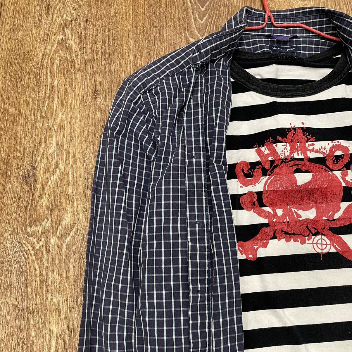 Vintage Vintage 90s Plaid Shirt Preppy Streetwear Y2K Oversized XL Size US XL / EU 56 / 4 - 4 Thumbnail