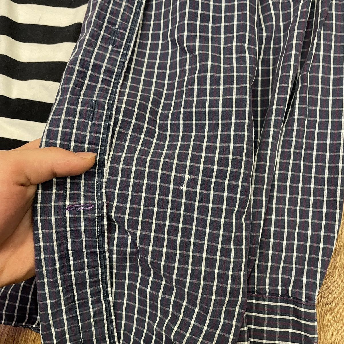 Vintage Vintage 90s Plaid Shirt Preppy Streetwear Y2K Oversized XL Size US XL / EU 56 / 4 - 6 Thumbnail