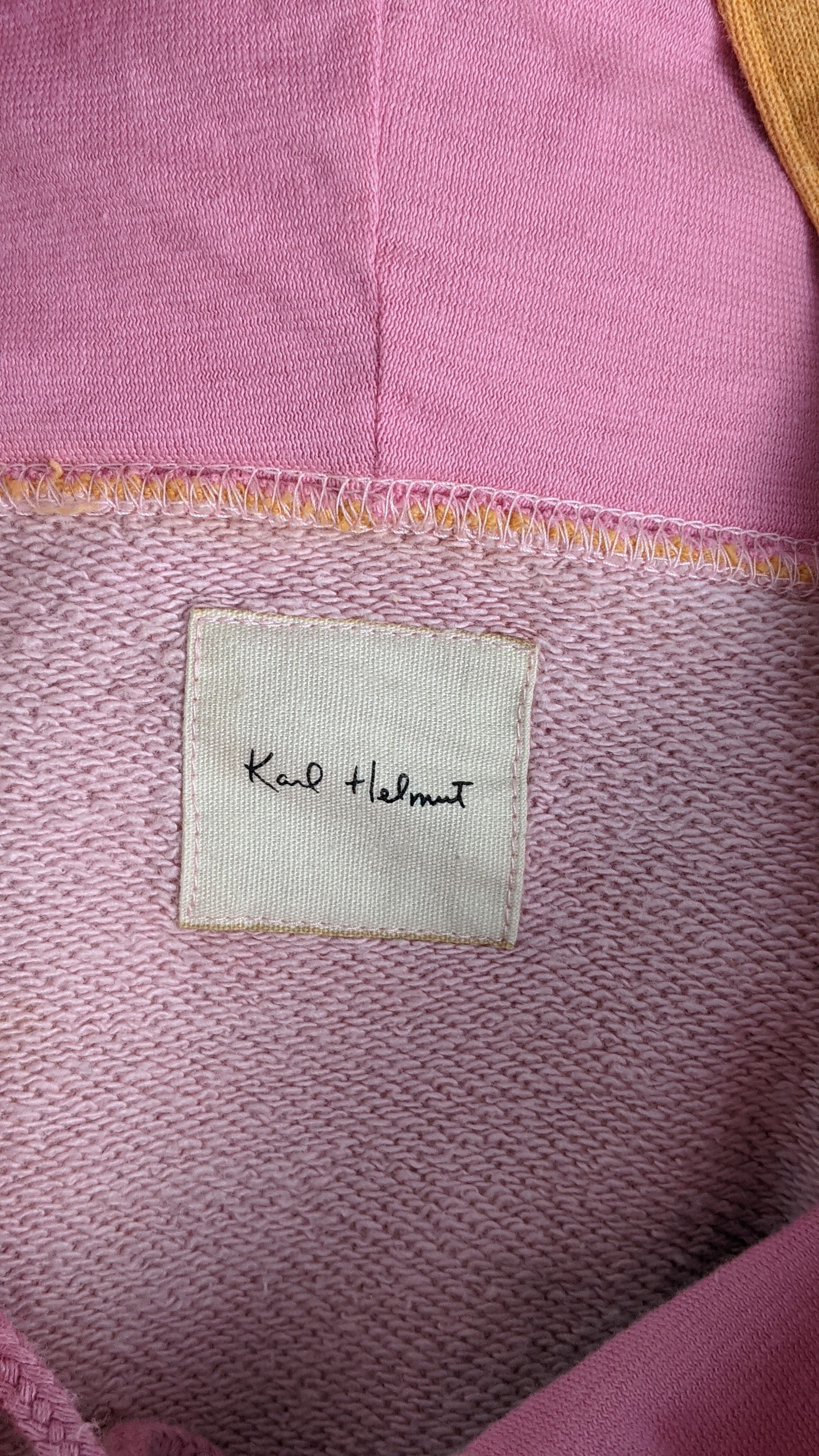 Karl Helmut Karl Helmut Multicolour colour block hoodie sweater Size US XL / EU 56 / 4 - 4 Thumbnail