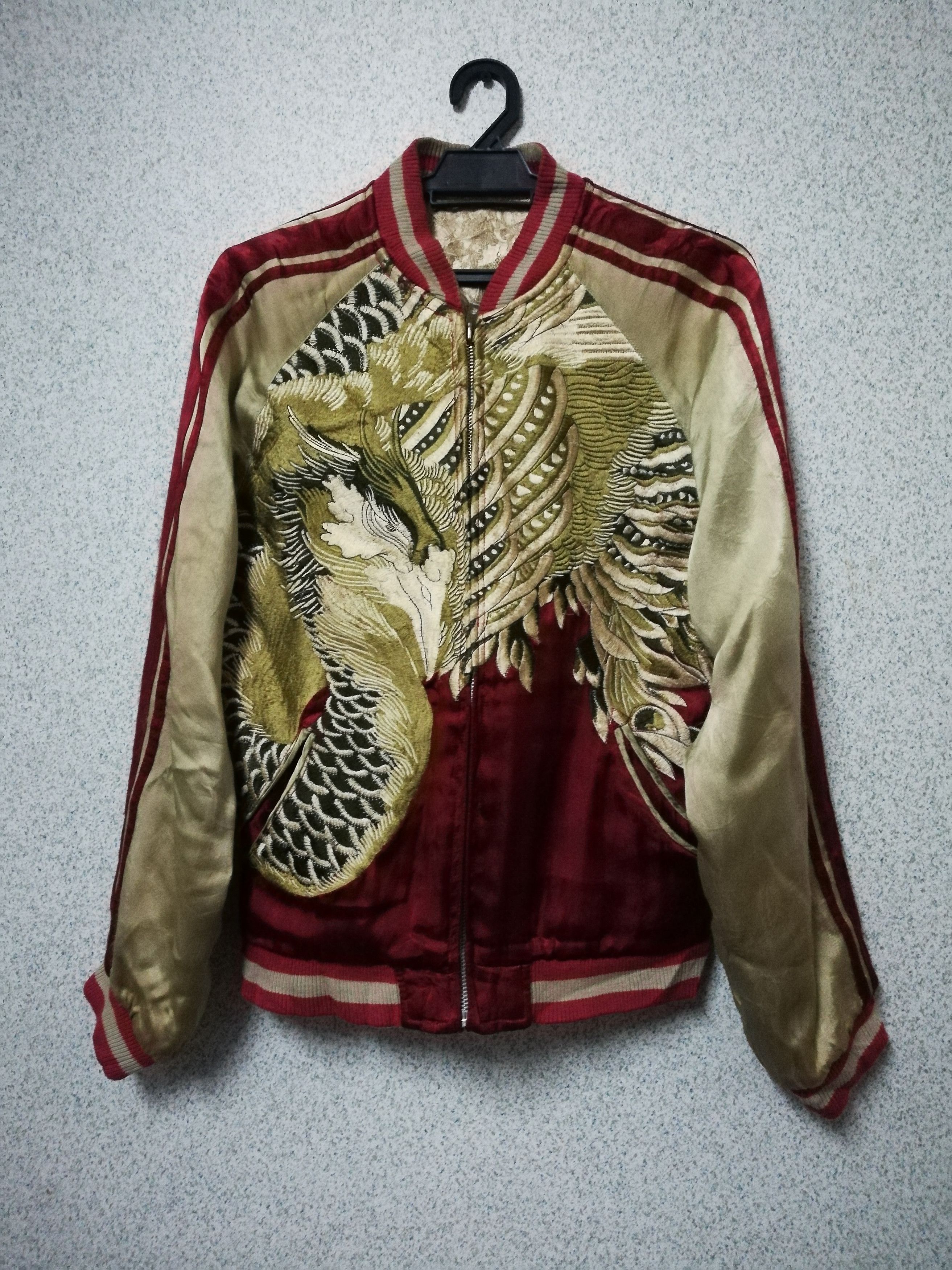Japanese Brand Sukajan Souvenir Vtg Japan Traditional Riverseble Jacket Size US M / EU 48-50 / 2 - 2 Thumbnail