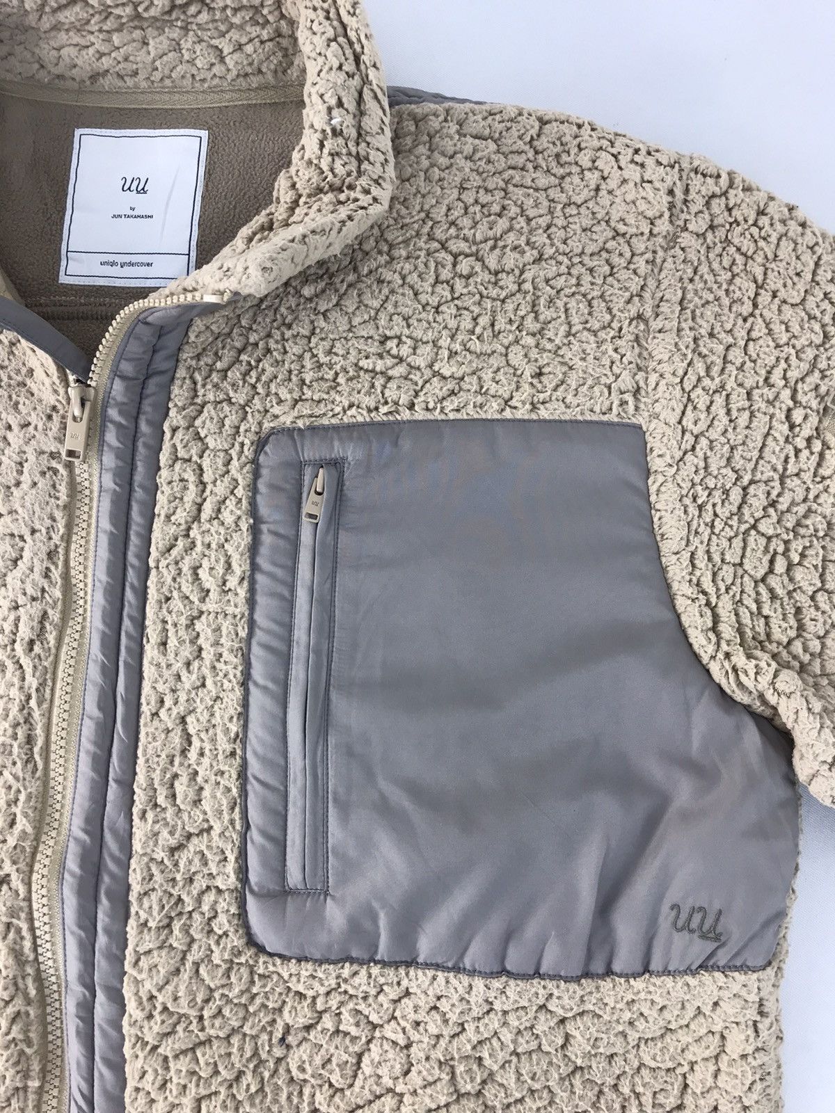 Japanese Brand UU Undercover By Jun Takahashi Sherpa Fleece Jacket Size US L / EU 52-54 / 3 - 4 Thumbnail