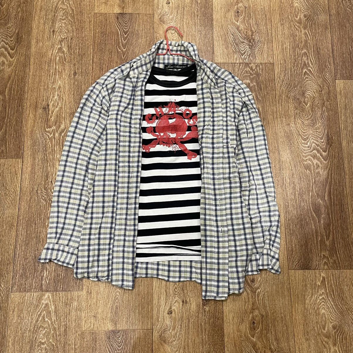 Vintage Vintage 90s Checkered Shirt Grunge Streetwear Oversized XL Size US XL / EU 56 / 4 - 1 Thumbnail