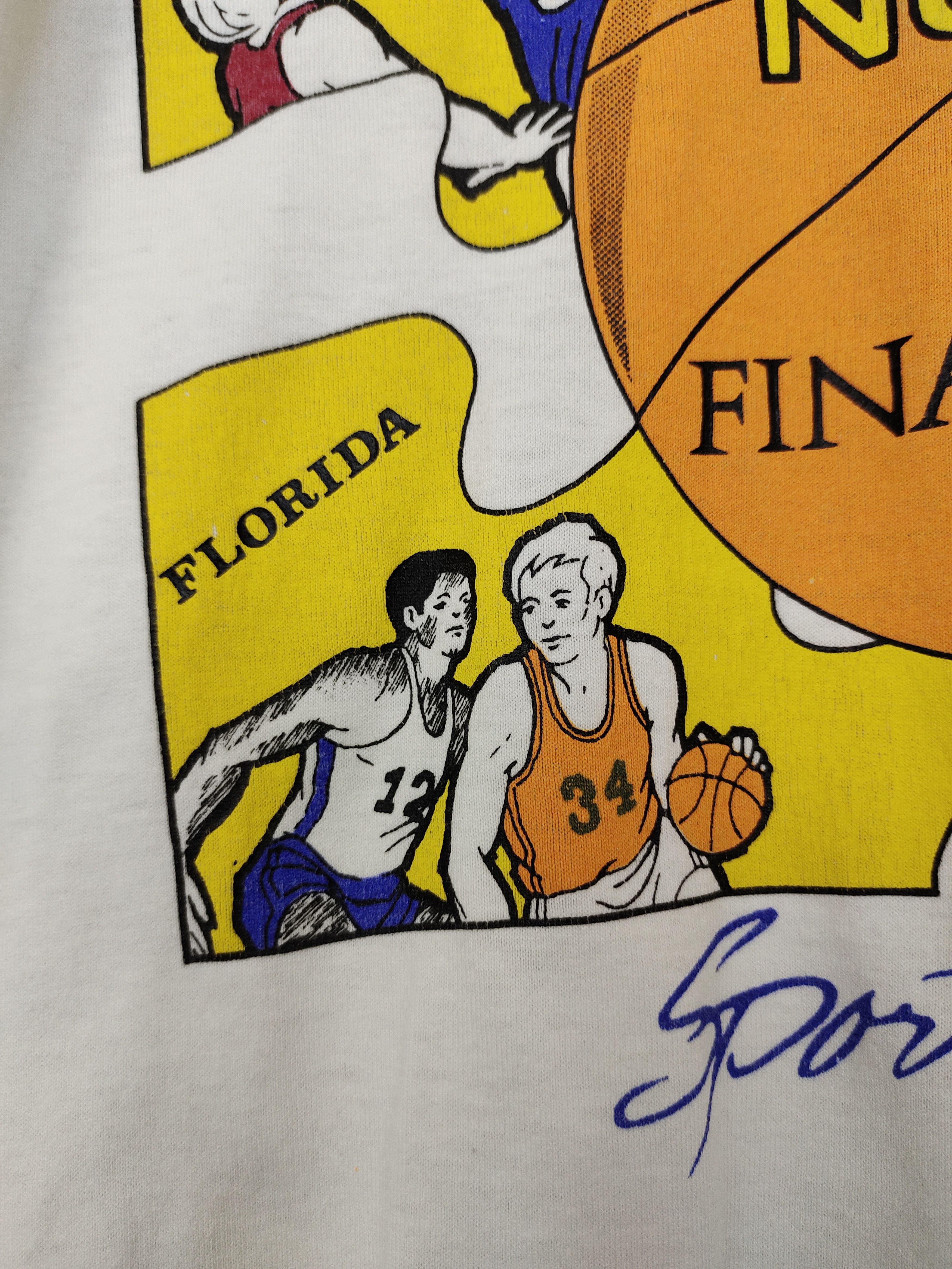 NCAA Vintage 90s NCAA Final Four 1994 Promo T-Shirt Size US XL / EU 56 / 4 - 9 Thumbnail