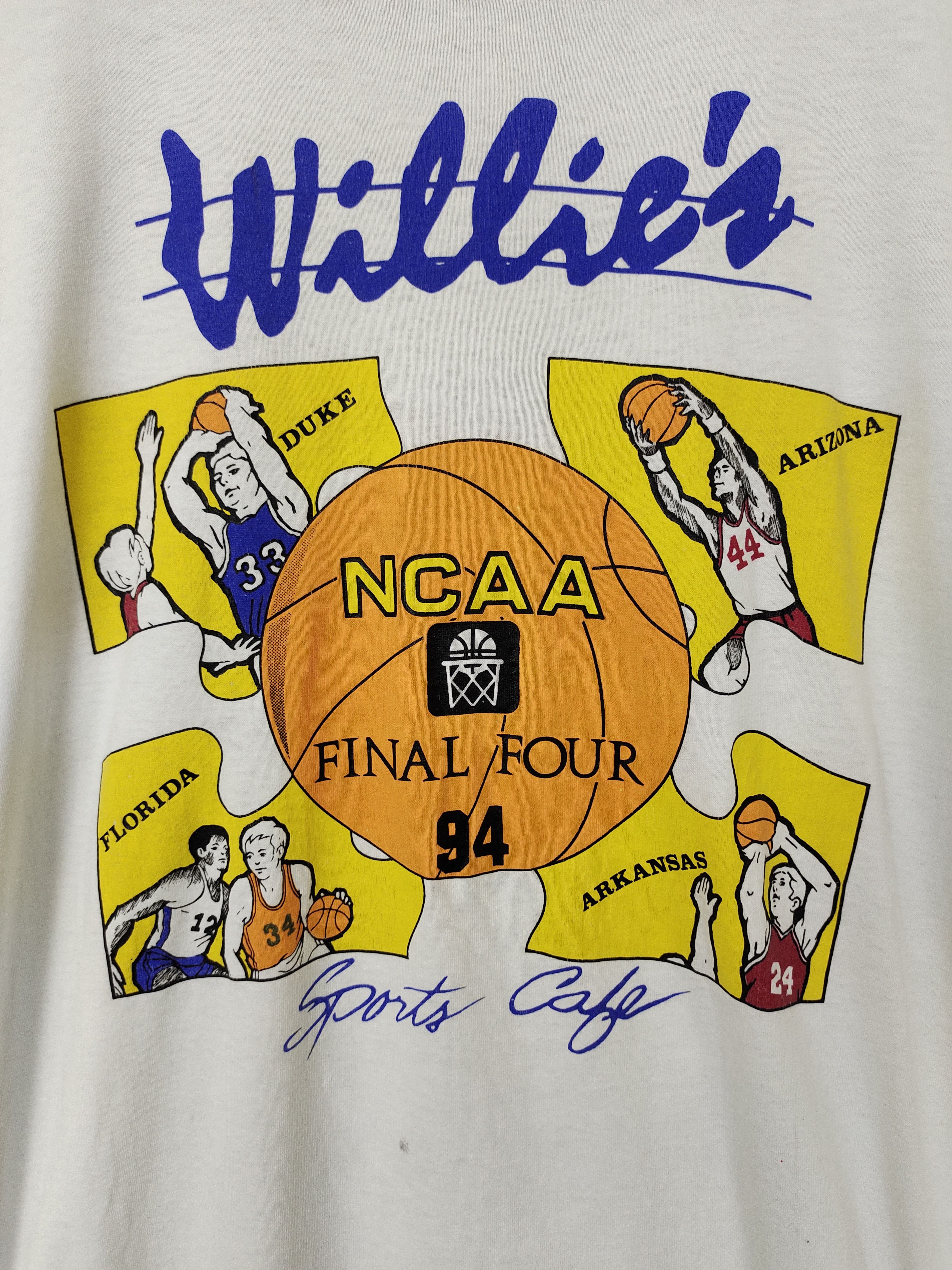 NCAA Vintage 90s NCAA Final Four 1994 Promo T-Shirt Size US XL / EU 56 / 4 - 5 Thumbnail