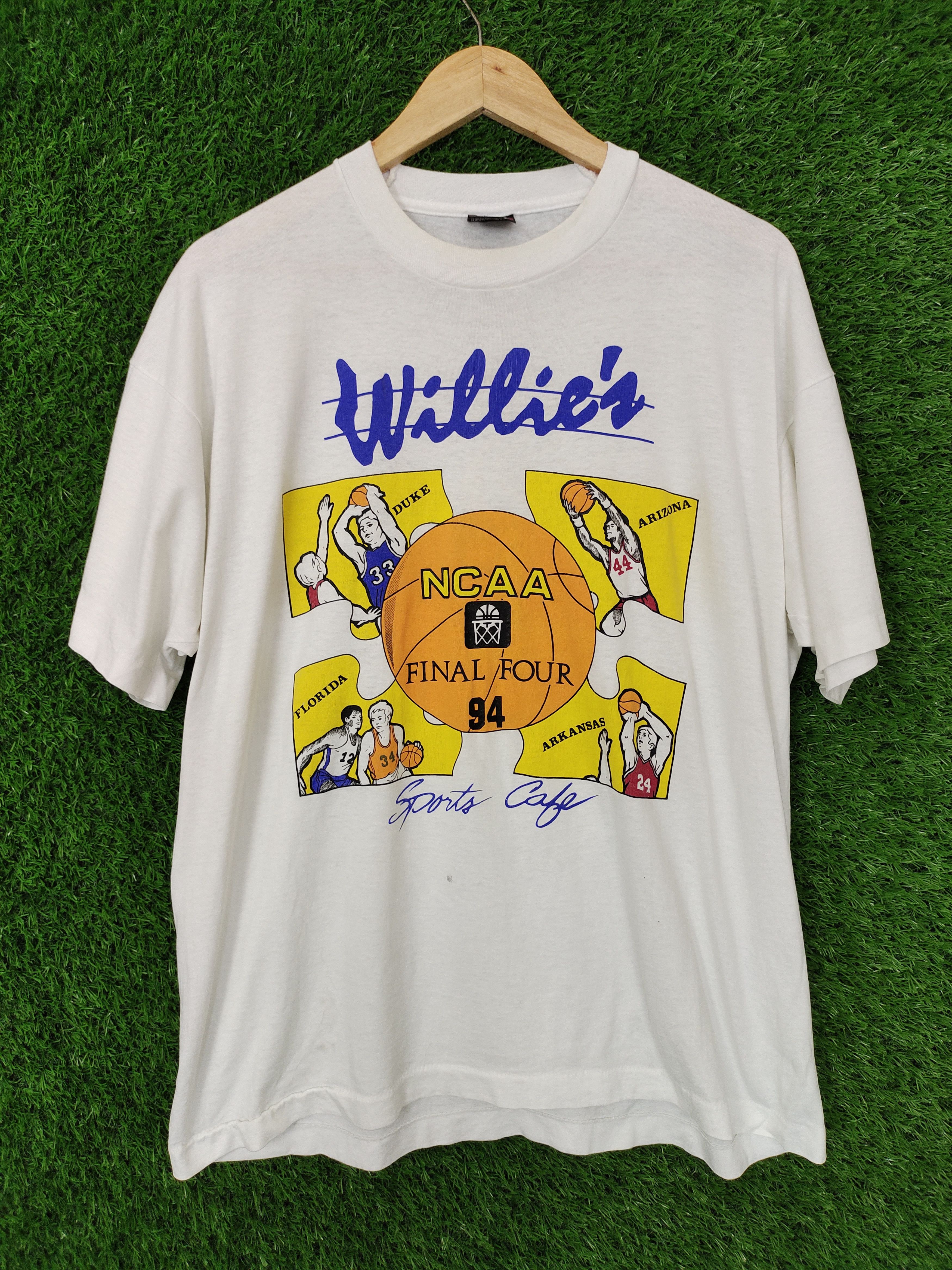NCAA Vintage 90s NCAA Final Four 1994 Promo T-Shirt Size US XL / EU 56 / 4 - 4 Thumbnail