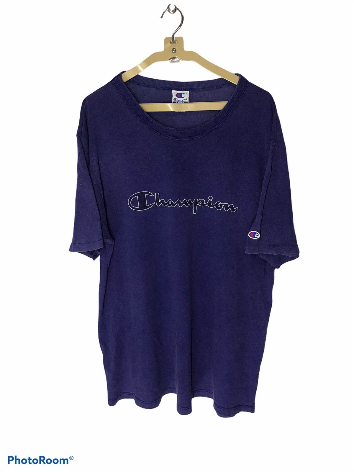 Champion × Vintage Vintage champion spellout tshirt Size US L / EU 52-54 / 3 - 1 Thumbnail