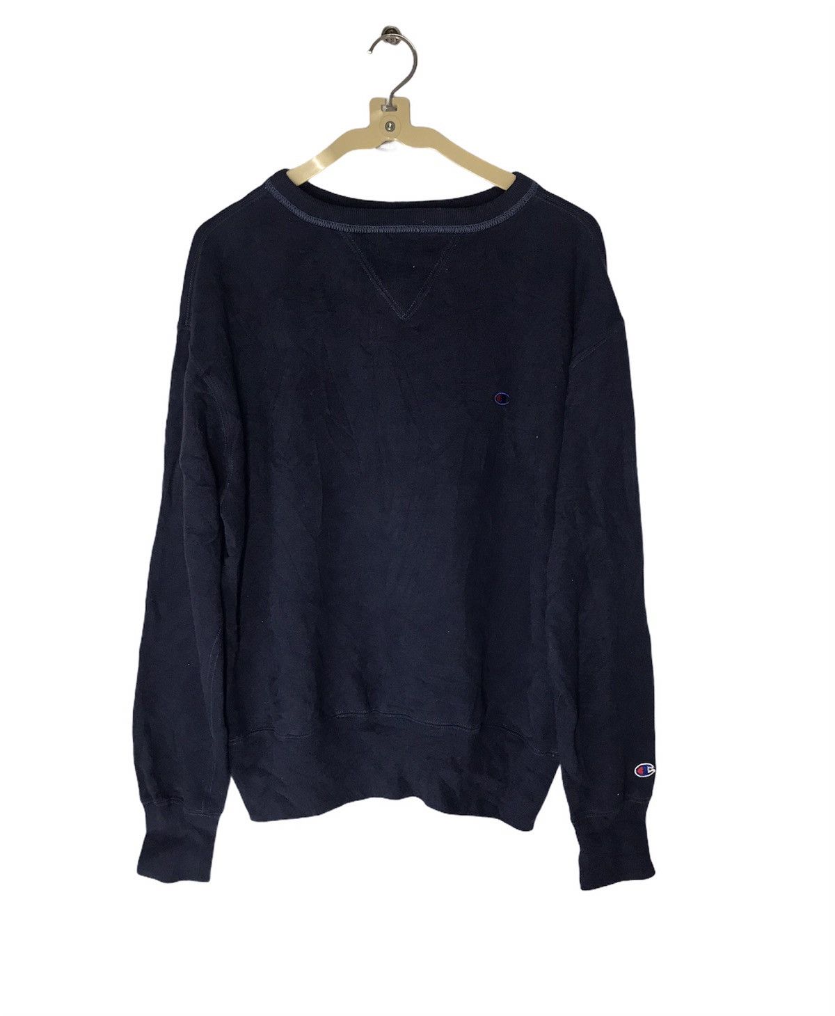 Champion Champion small embroidered logo crewneck sweatshirt Size US L / EU 52-54 / 3 - 1 Thumbnail