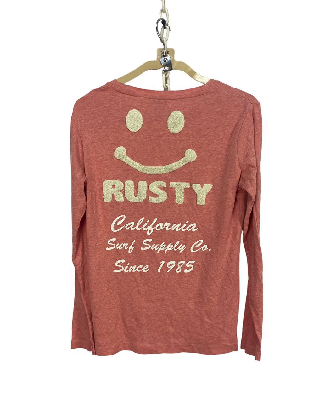 Rusty Rusty spellout long sleeve tshirt Size M / US 6-8 / IT 42-44 - 2 Thumbnail