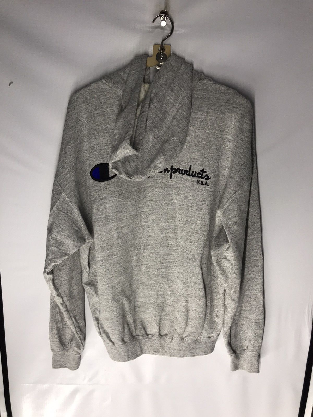 Champion × Vintage Vintage Champion hoodie zipper back spellout Size US L / EU 52-54 / 3 - 4 Thumbnail