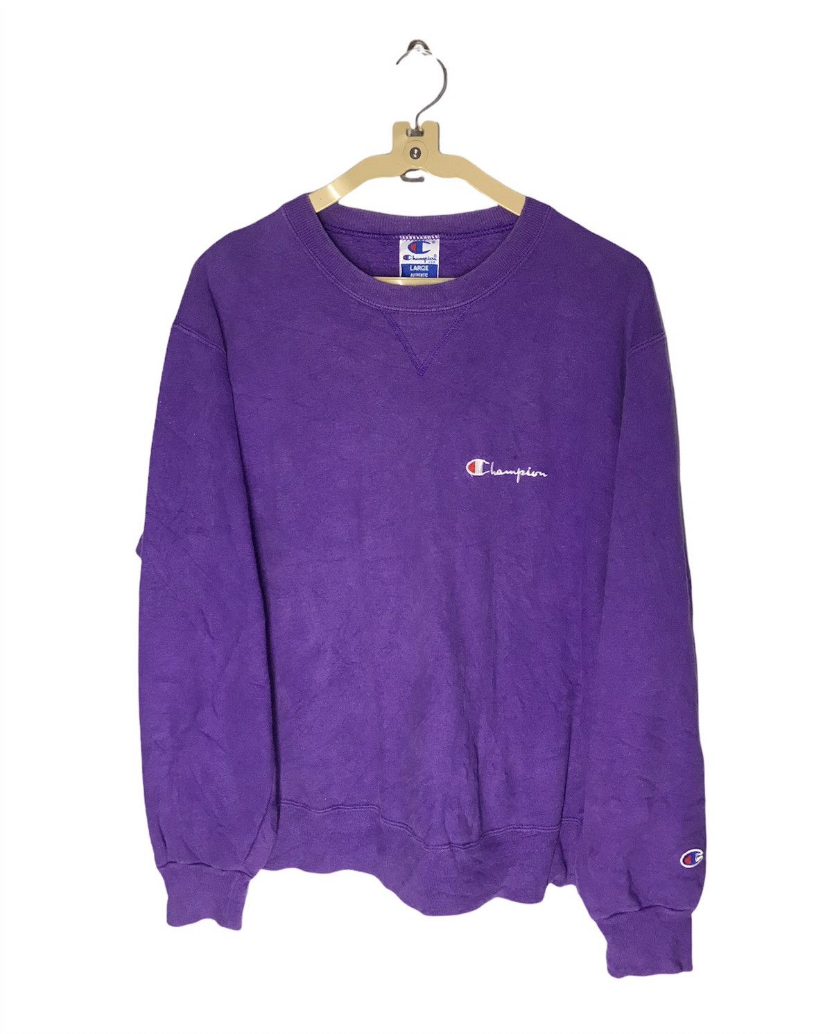 Champion Champion small spellout sweatshirt Size US M / EU 48-50 / 2 - 1 Thumbnail