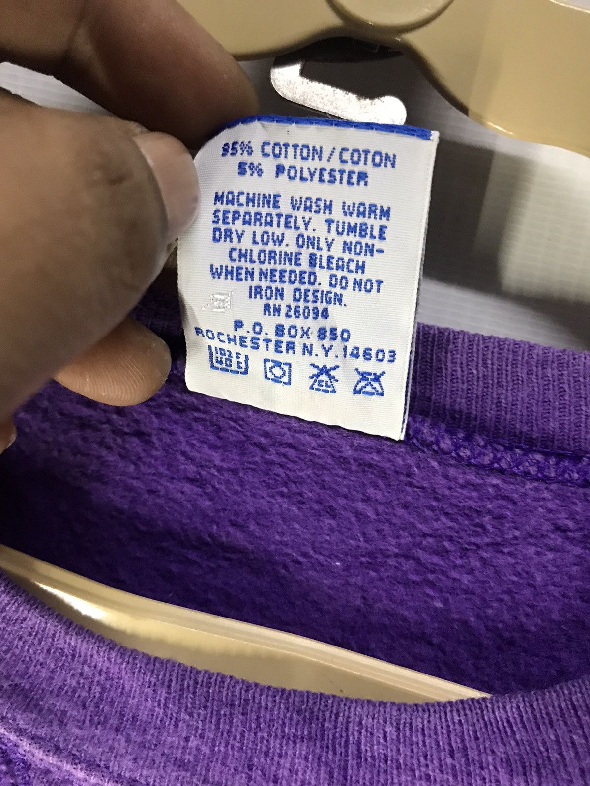 Champion Champion small spellout sweatshirt Size US M / EU 48-50 / 2 - 4 Thumbnail