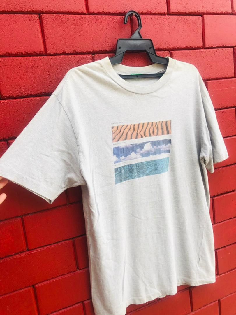 Japanese Brand × Vintage Vintage Benetton Japanese Designer Fashion Style Shirt Size US L / EU 52-54 / 3 - 4 Thumbnail