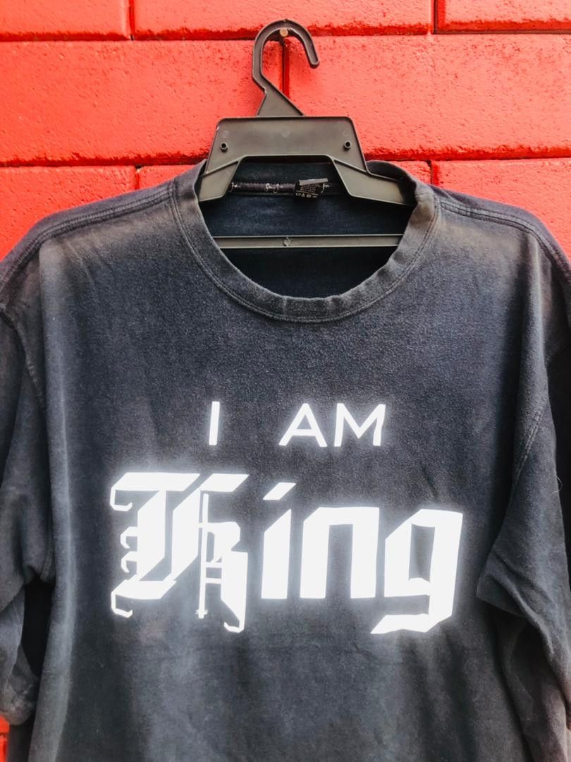 Japanese Brand × Vintage Vintage I am King Hip Hot Designer Fashion Style Size US XL / EU 56 / 4 - 3 Thumbnail