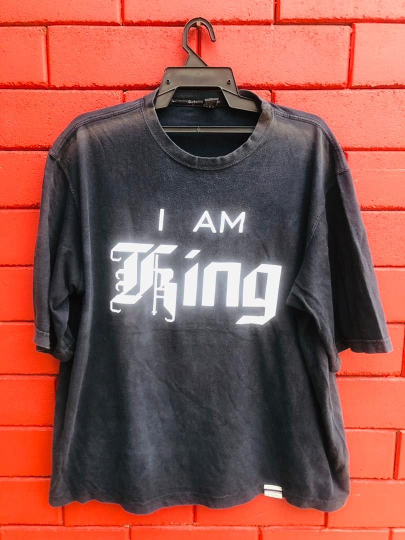 Japanese Brand × Vintage Vintage I am King Hip Hot Designer Fashion Style Size US XL / EU 56 / 4 - 1 Thumbnail