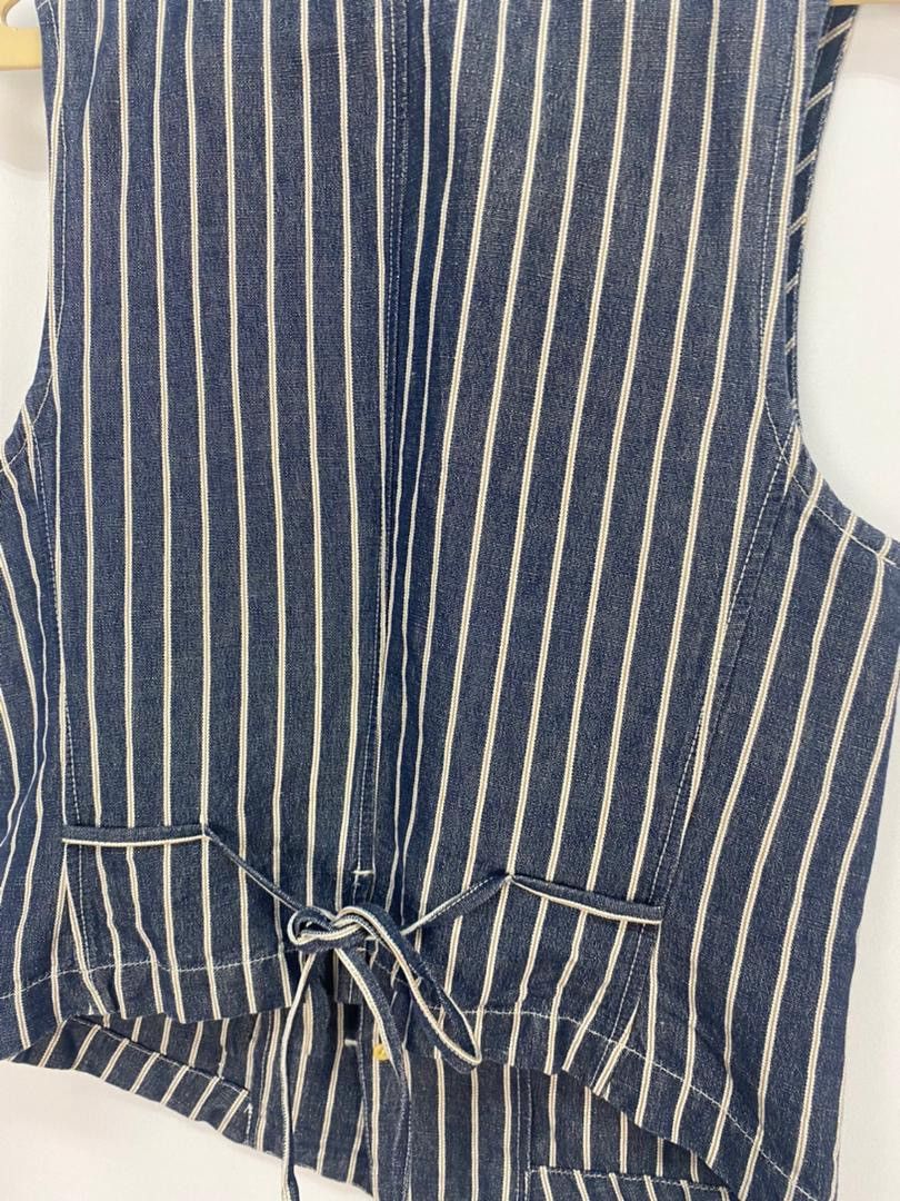 45rpm × Designer × Japanese Brand 🔥BEST OFFER 🔥45rpm stripe button up vest Size US S / EU 44-46 / 1 - 9 Thumbnail