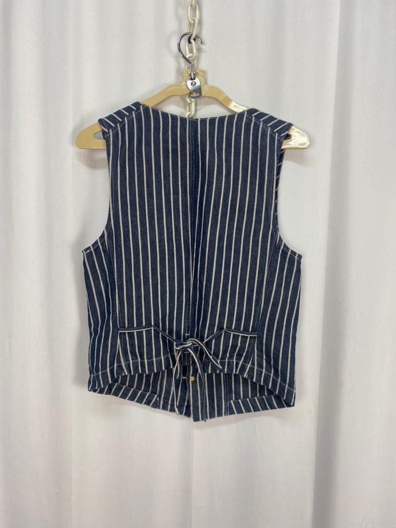 45rpm × Designer × Japanese Brand 🔥BEST OFFER 🔥45rpm stripe button up vest Size US S / EU 44-46 / 1 - 11 Thumbnail