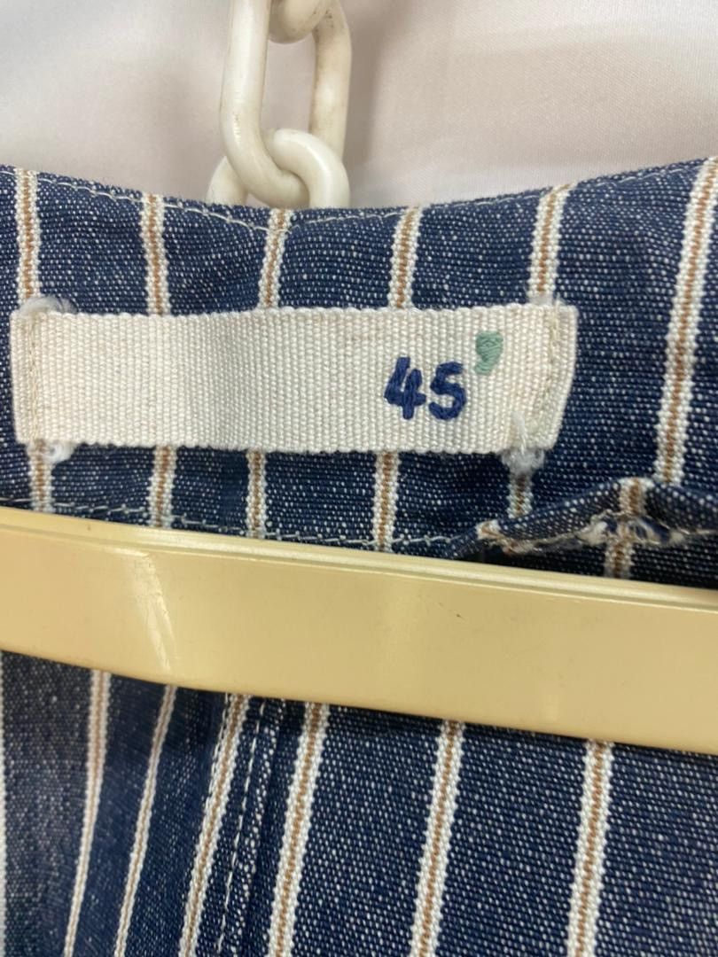 45rpm × Designer × Japanese Brand 🔥BEST OFFER 🔥45rpm stripe button up vest Size US S / EU 44-46 / 1 - 3 Thumbnail
