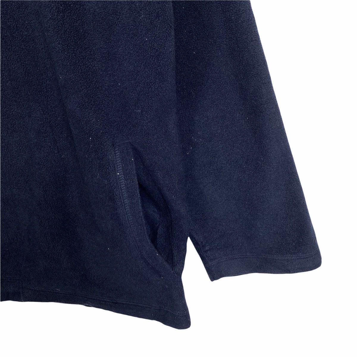 Hiroko Koshino Homme × Japanese Brand Vintage HIROKO KOSHINO Homme Fleece Half Button Long Sleeve Size US L / EU 52-54 / 3 - 7 Thumbnail