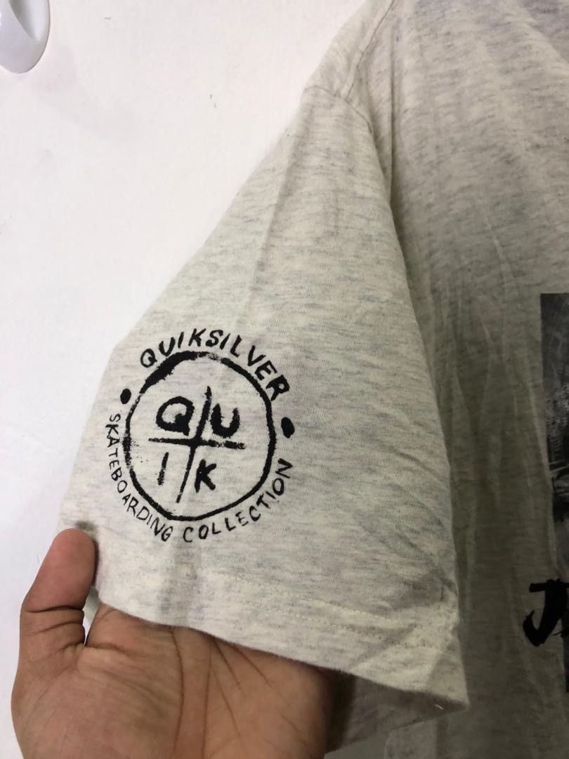 Japanese Brand × Quicksilver Quicksilver Tee Big Print Justin Brock,Photo O’Melly Size L Size US L / EU 52-54 / 3 - 8 Thumbnail