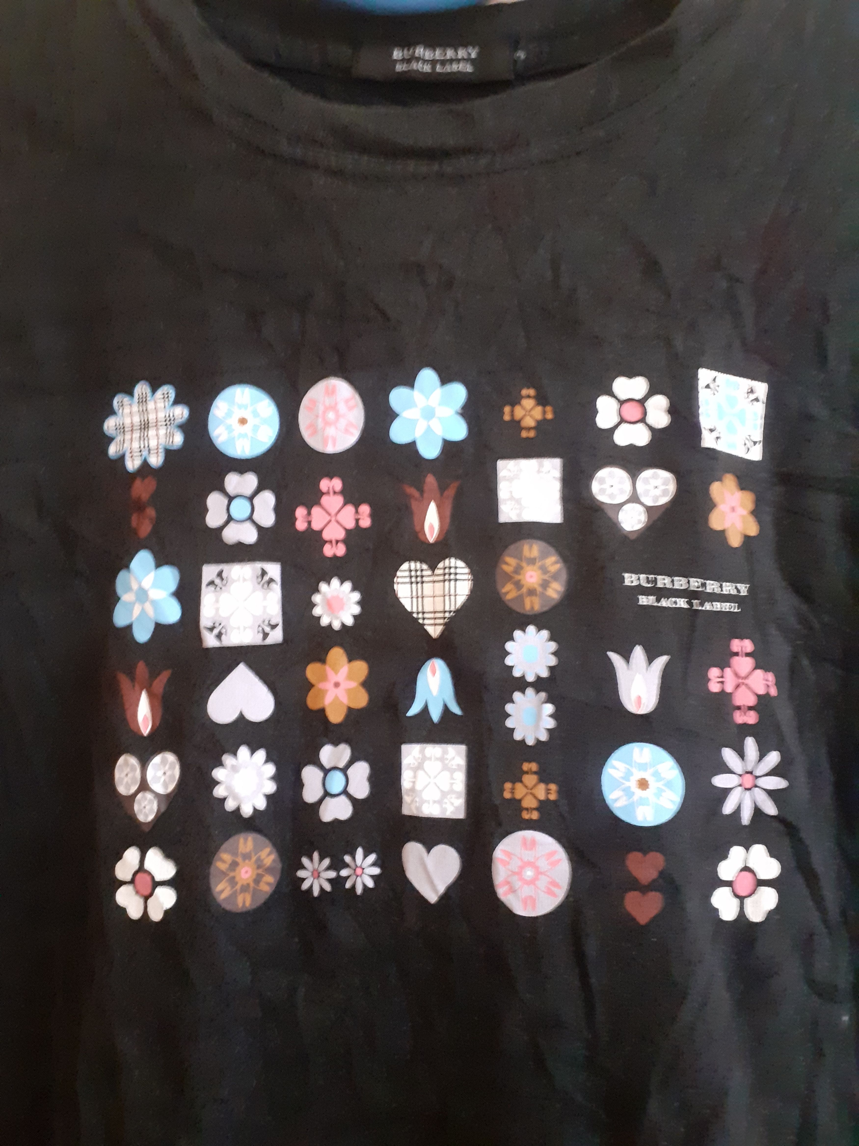 Burberry × Burberry Prorsum × Vintage Nice Design Burberry Black Label T Shirt Size US M / EU 48-50 / 2 - 3 Thumbnail