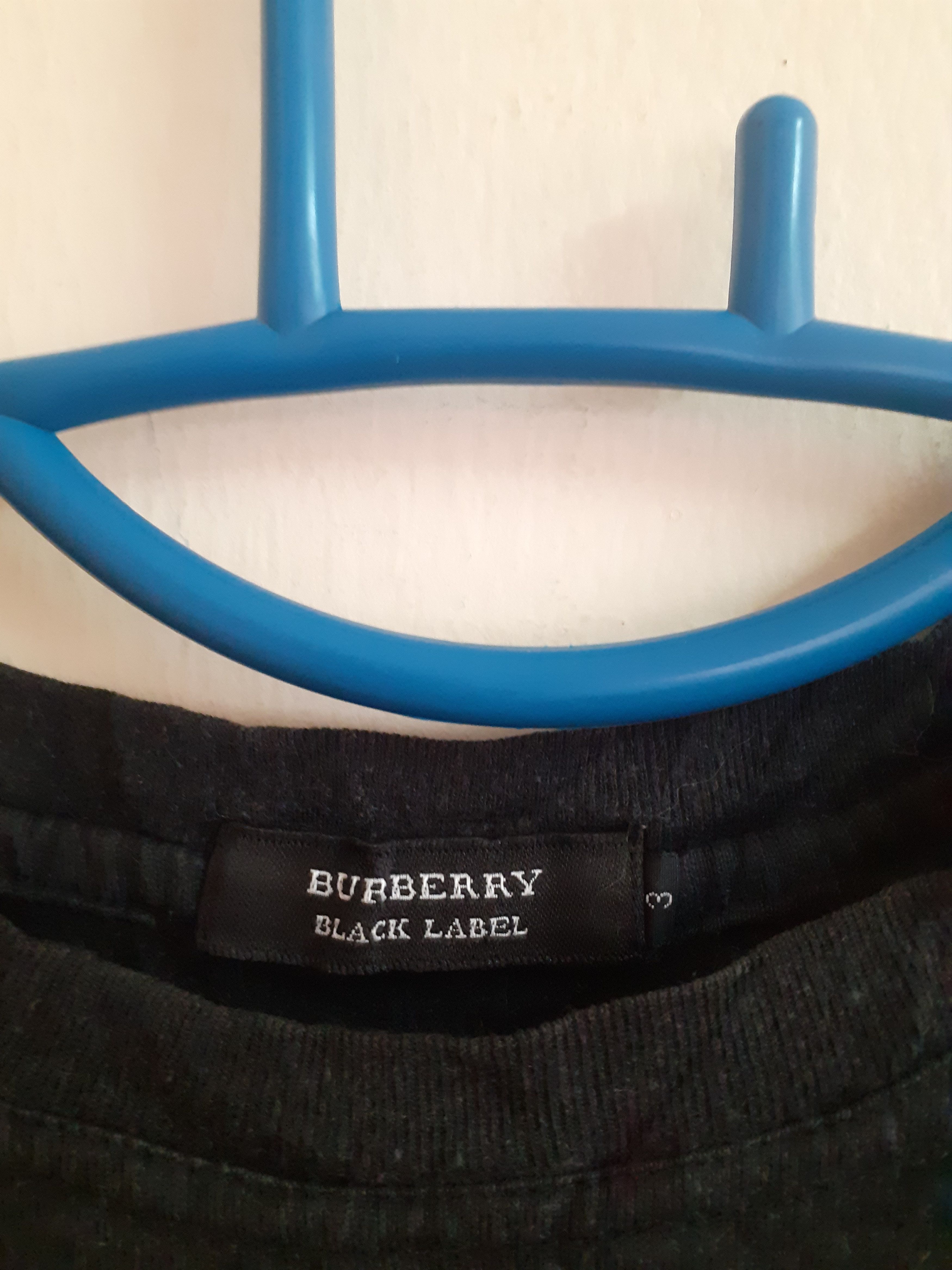 Burberry × Burberry Prorsum × Vintage Nice Design Burberry Black Label T Shirt Size US M / EU 48-50 / 2 - 6 Thumbnail