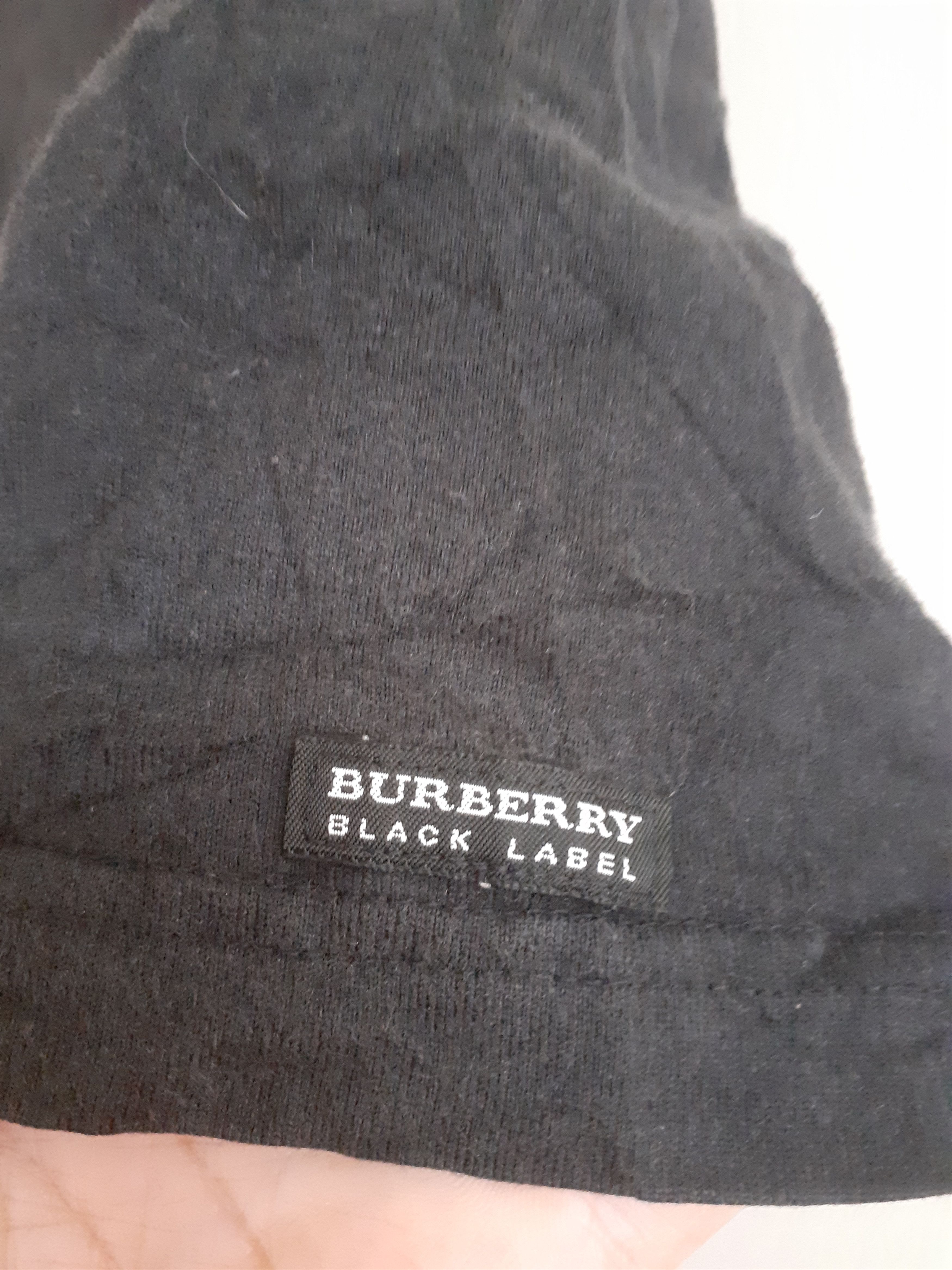 Burberry × Burberry Prorsum × Vintage Nice Design Burberry Black Label T Shirt Size US M / EU 48-50 / 2 - 4 Thumbnail