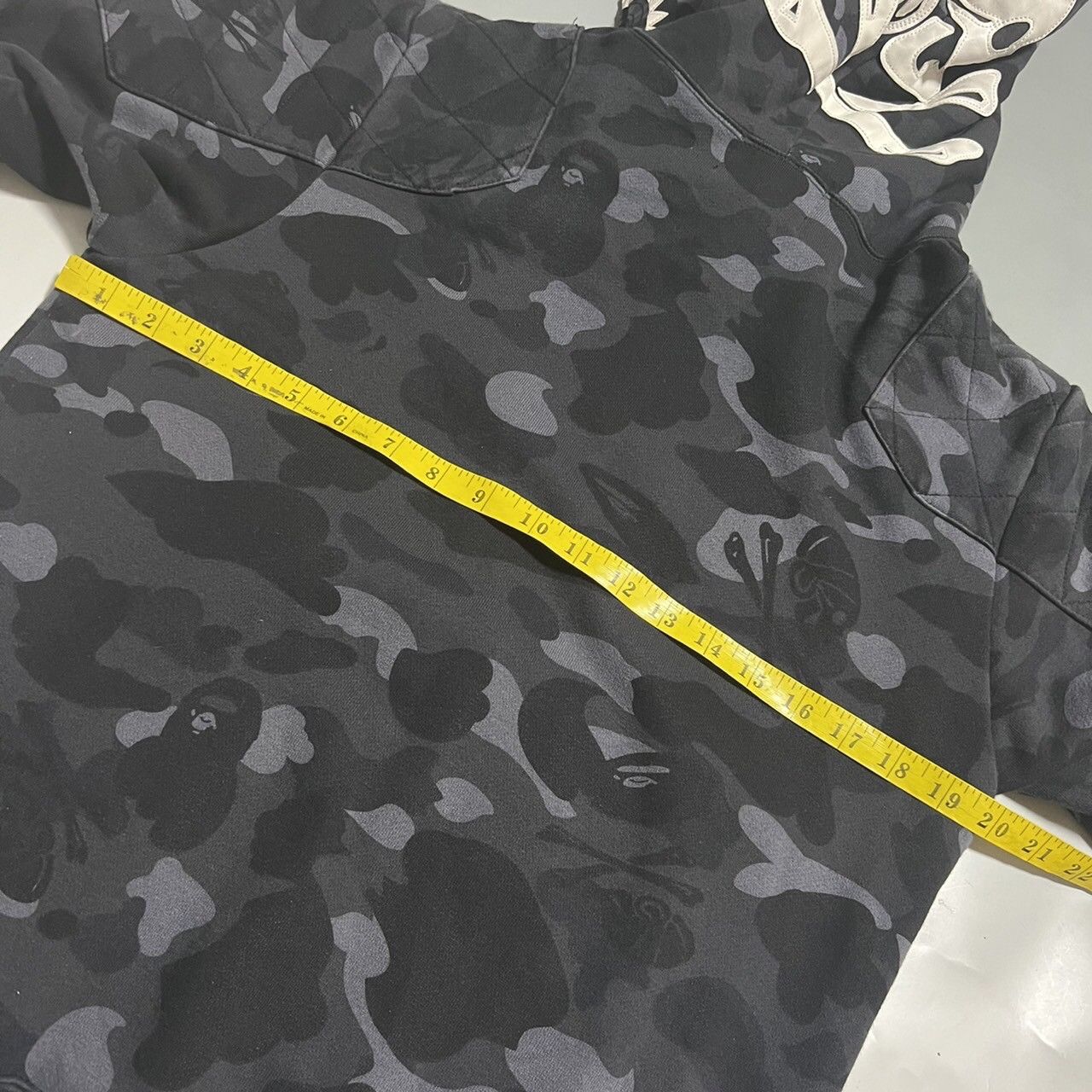 Bape BAPE NEIGHBORHOOD shark full zip hoodie black camo Size US M / EU 48-50 / 2 - 7 Thumbnail