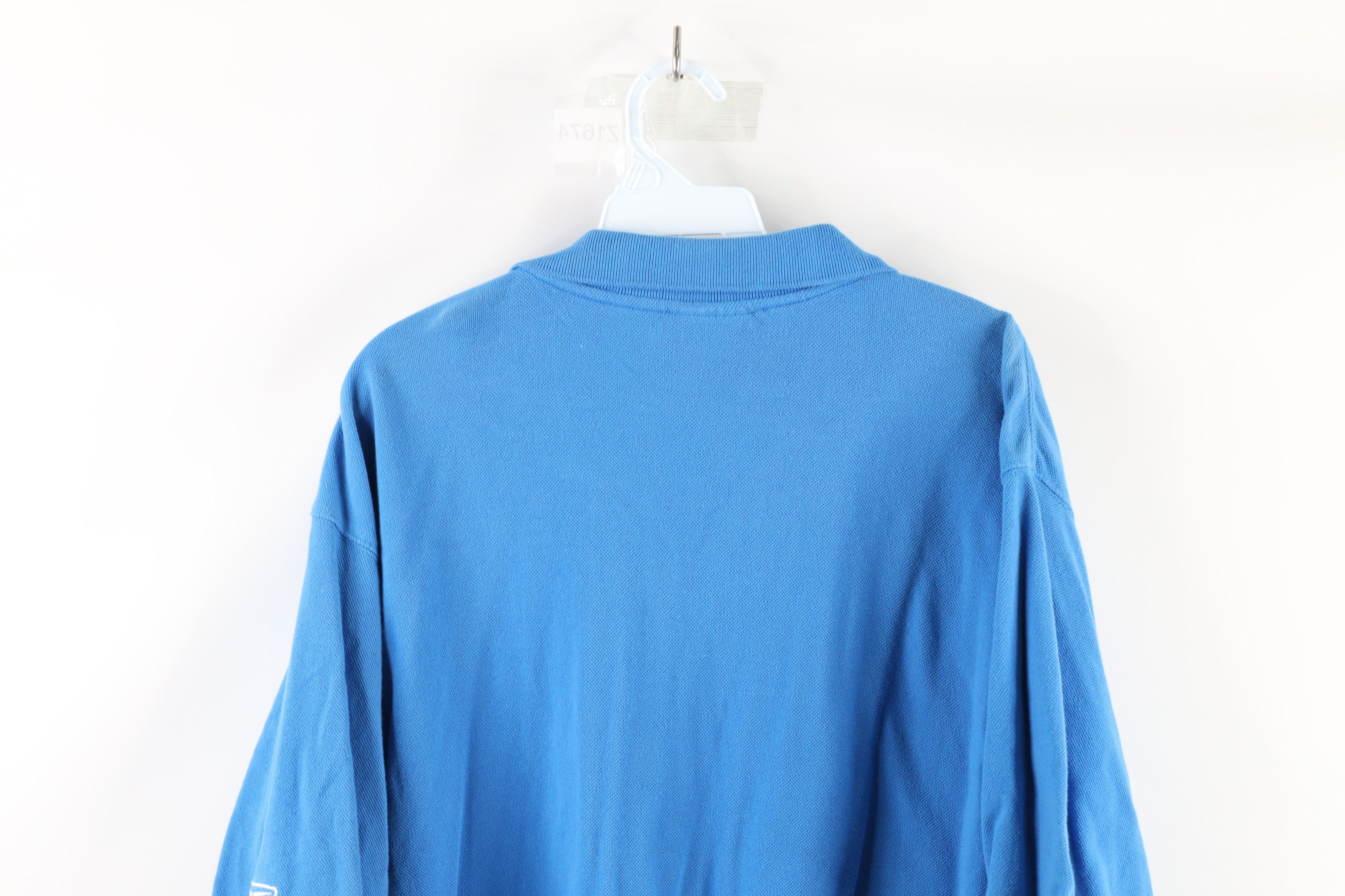 Reebok × Vintage Vintage Reebok Detroit Lions Football Polo Shirt Blue Size US XL / EU 56 / 4 - 8 Thumbnail