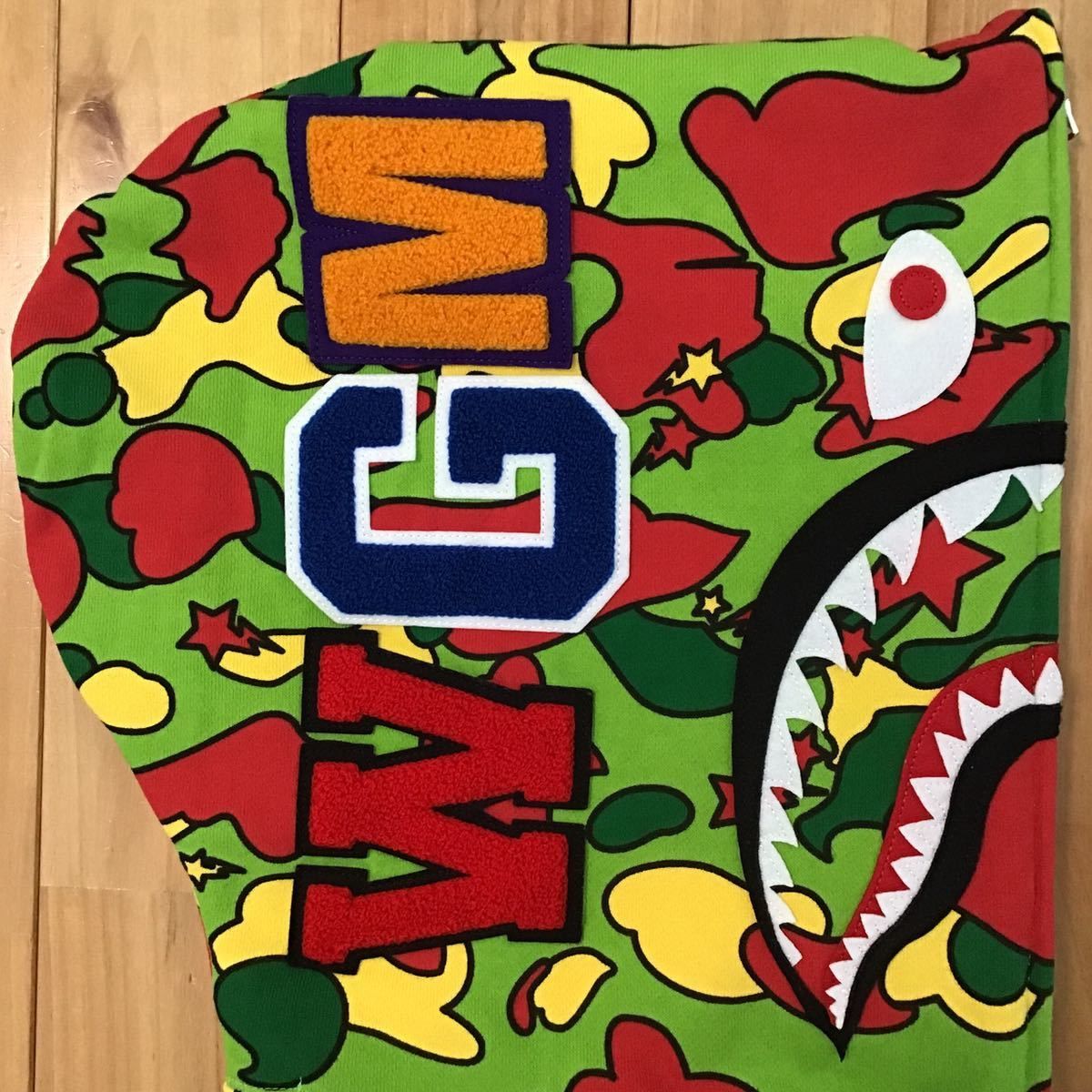 Bape BAPE Psyche camo Shark full zip hoodie sta camo Size US M / EU 48-50 / 2 - 3 Thumbnail