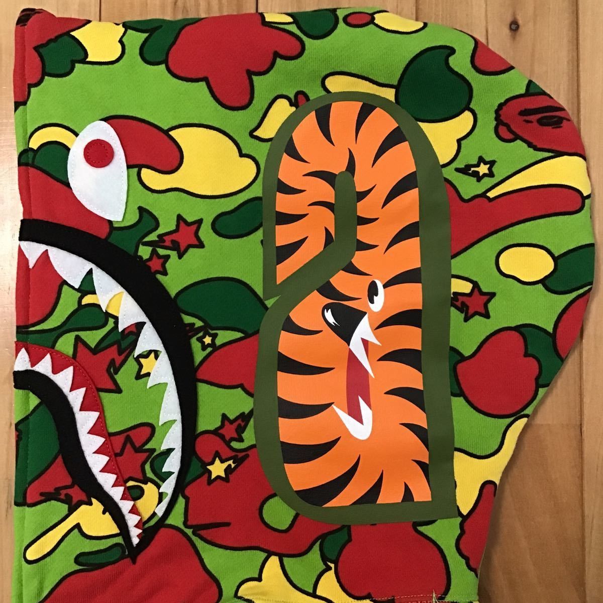 Bape BAPE Psyche camo Shark full zip hoodie sta camo Size US M / EU 48-50 / 2 - 4 Thumbnail