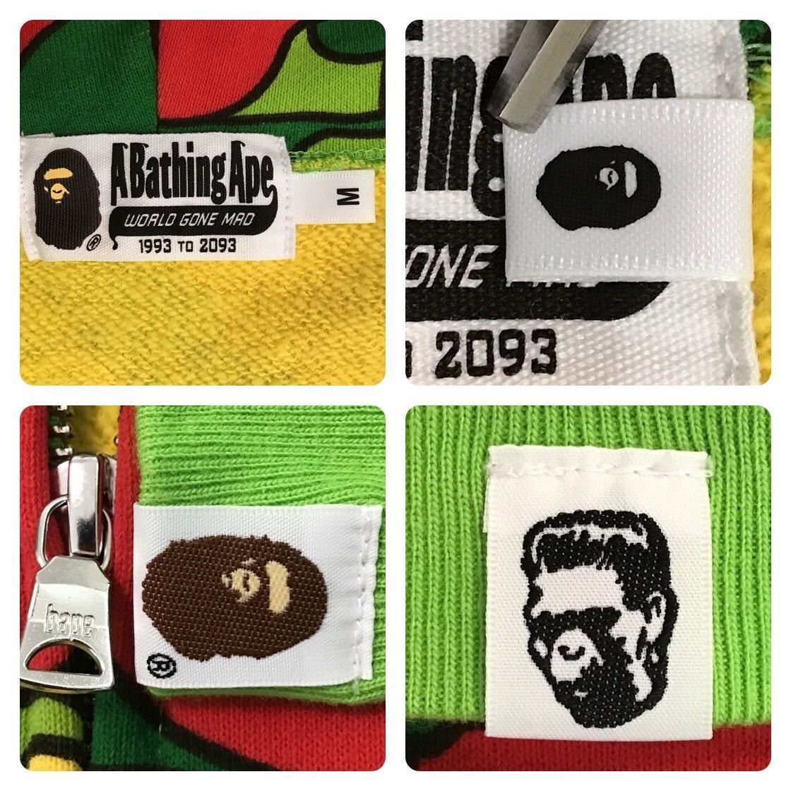 Bape BAPE Psyche camo Shark full zip hoodie sta camo Size US M / EU 48-50 / 2 - 7 Thumbnail