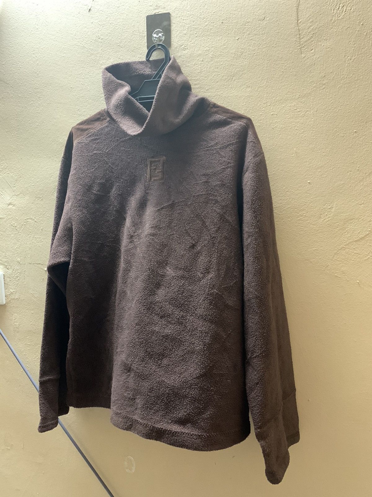 Fendi × Vintage Nice Fendi Fleece Pullover Sweatshirt Size US M / EU 48-50 / 2 - 5 Thumbnail