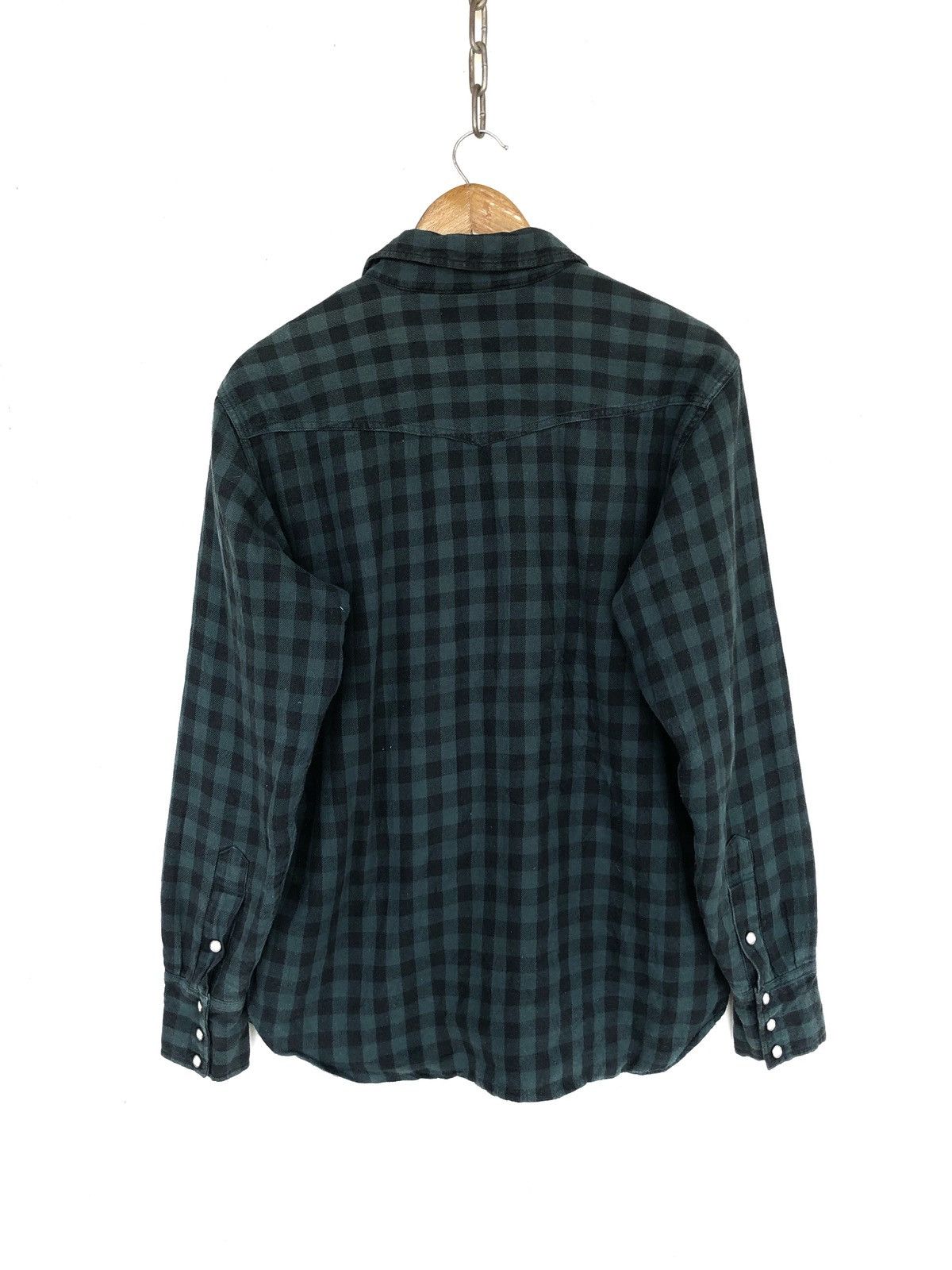 Sugar Cane OG Sugar Canes 🇺🇸 Sherpa Lining Flannel Western Shirt Size US M / EU 48-50 / 2 - 4 Thumbnail
