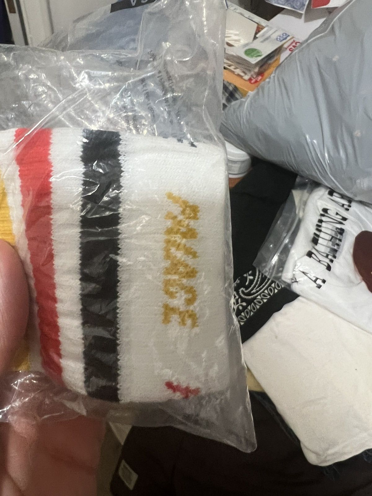Adidas × Palace Palace X Adidas white socks medium Size ONE SIZE - 2 Thumbnail