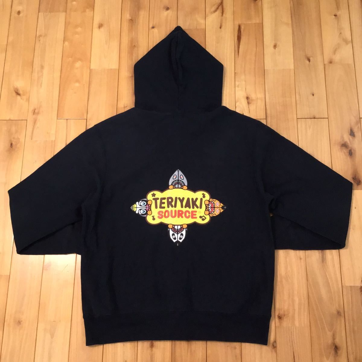 Bape BAPE shark Teriyaki Alien Full Zip Hoodie Dark Navy Size US M / EU 48-50 / 2 - 3 Thumbnail