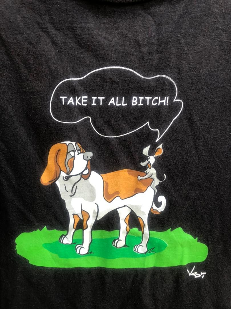 Japanese Brand × Vintage Vintage Take It All B**ch Designer Fashion Style Size US L / EU 52-54 / 3 - 3 Thumbnail