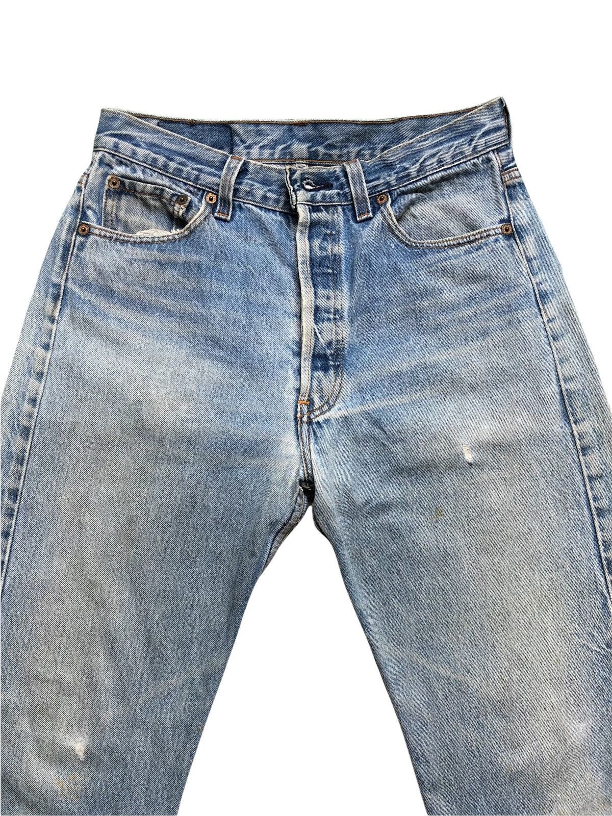 Levi's × Levi's Vintage Clothing Vintage Levi's 501 Fly Button Denim Size US 29 - 2 Thumbnail