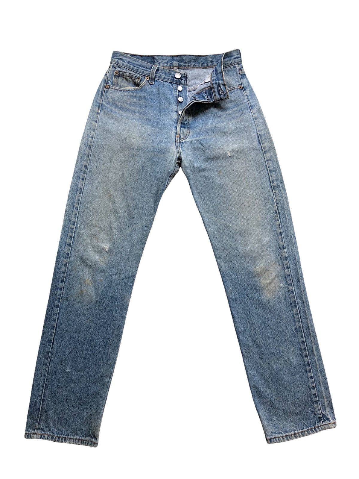 Levi's × Levi's Vintage Clothing Vintage Levi's 501 Fly Button Denim Size US 29 - 1 Thumbnail
