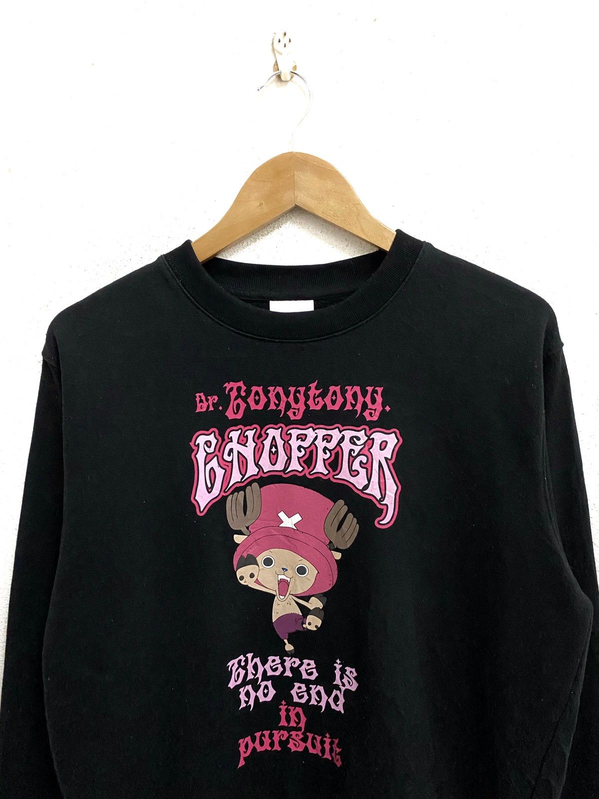 Cartoon Network × Japanese Brand × One Piece ONE PIECE CHOPPER JAPANESE ANIME BIG LOGO SWEATSHIRT Size US M / EU 48-50 / 2 - 3 Thumbnail