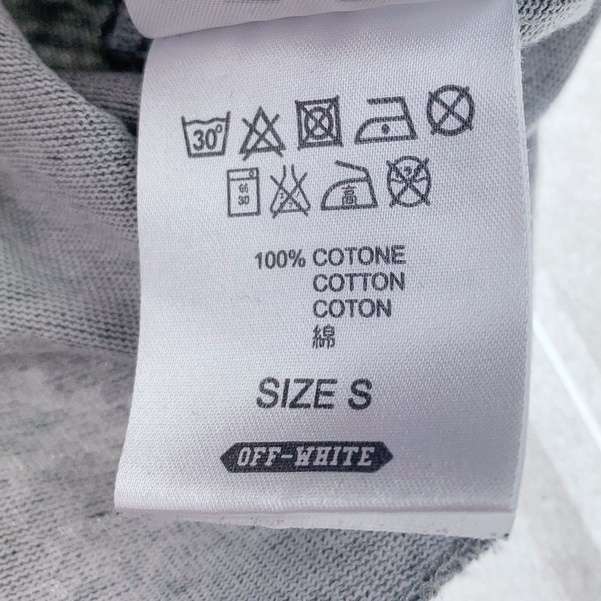Off-White Off-White Meadow Heights Grey T Shirt Size US S / EU 44-46 / 1 - 4 Thumbnail