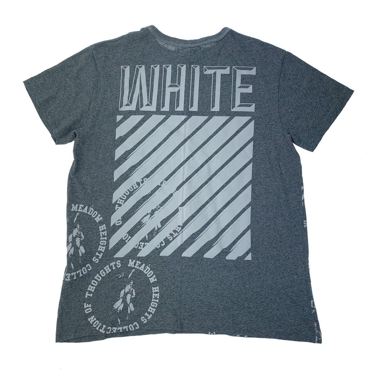 Off-White Off-White Meadow Heights Grey T Shirt Size US S / EU 44-46 / 1 - 3 Thumbnail