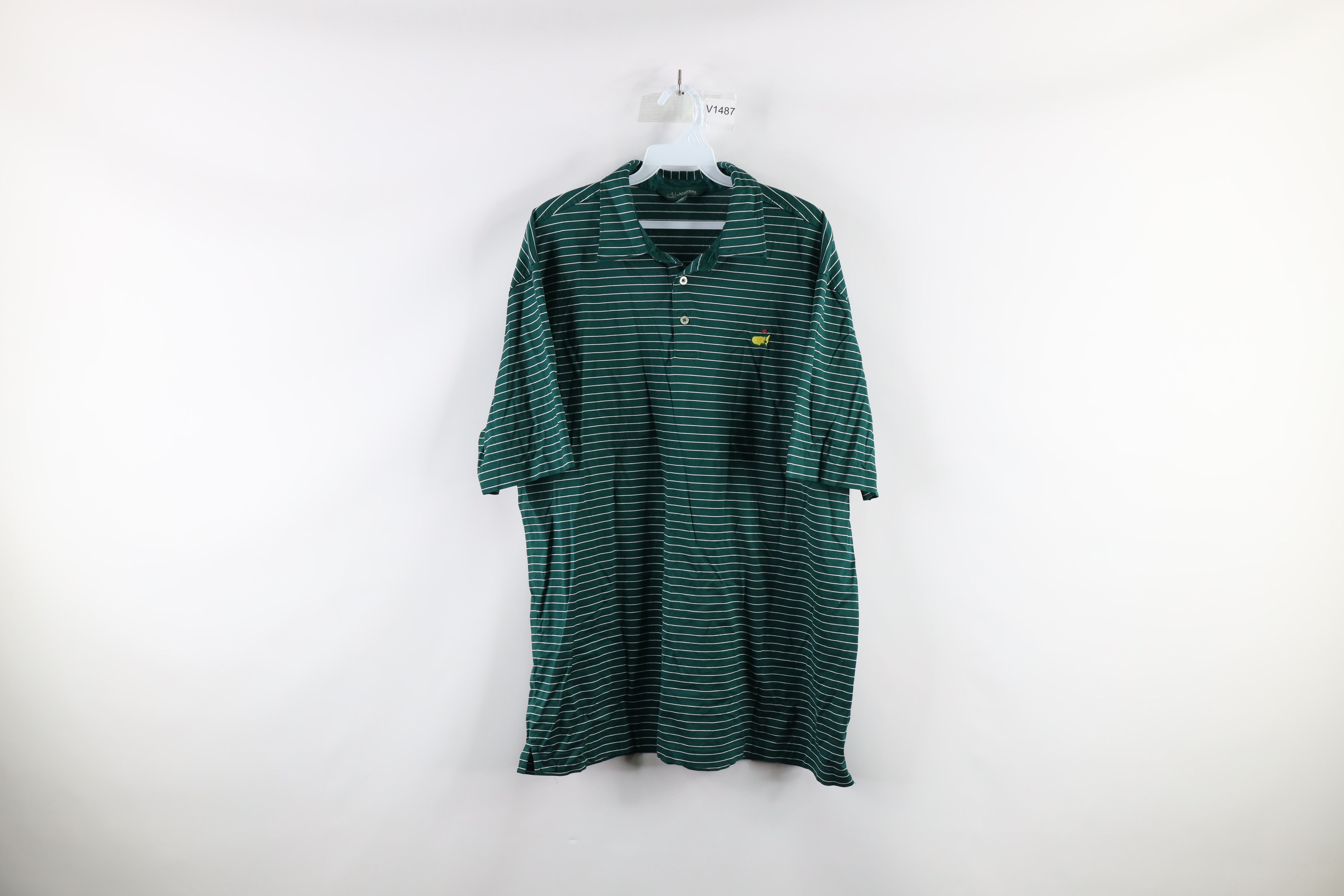 Vintage Augusta Masters Collection The Masters Golf Polo Shirt Green Size US XL / EU 56 / 4 - 1 Preview