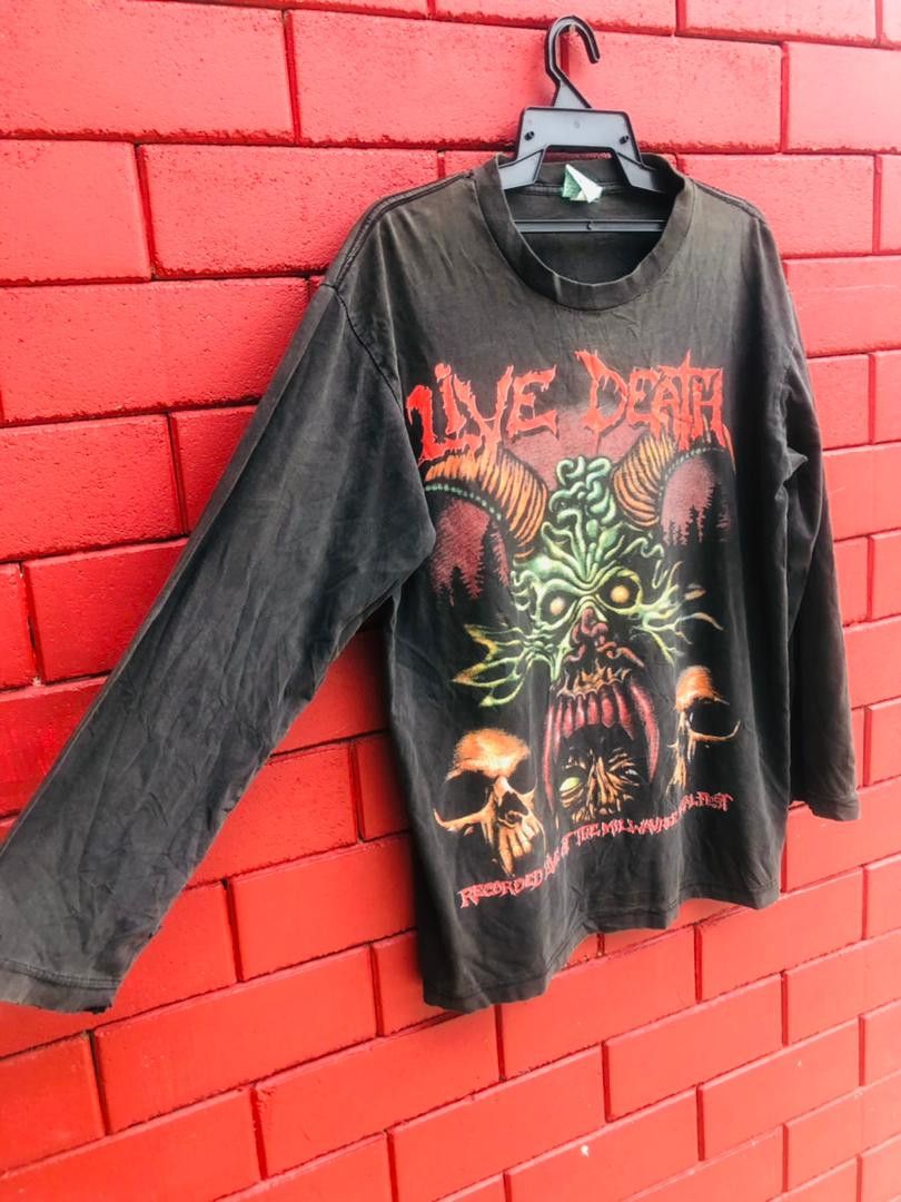 Japanese Brand × Vintage Vintage Live Death Metal Designer Fashion Style Size US L / EU 52-54 / 3 - 6 Thumbnail
