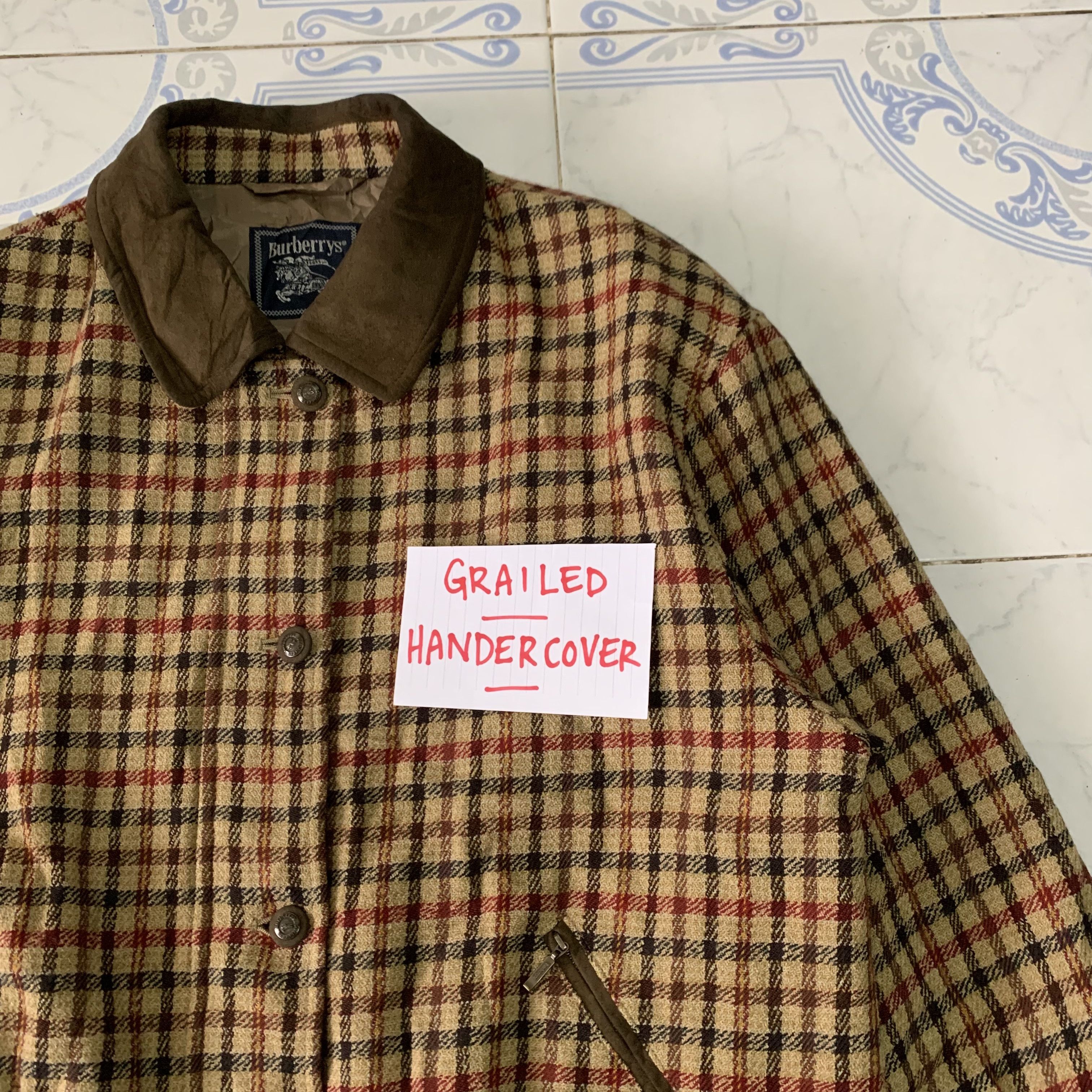Burberry Burberrys Checkered Jacket Size M / US 6-8 / IT 42-44 - 4 Thumbnail
