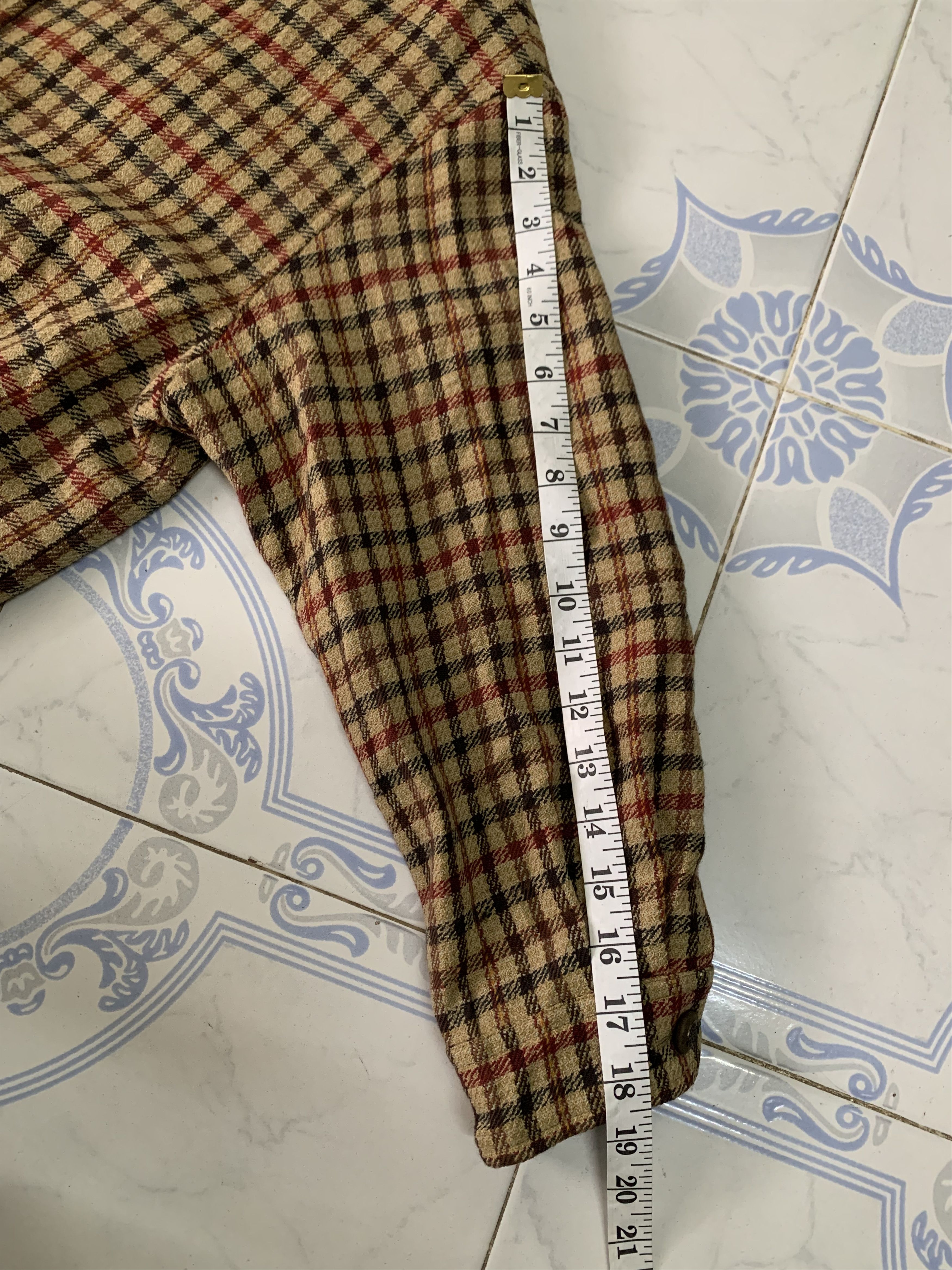 Burberry Burberrys Checkered Jacket Size M / US 6-8 / IT 42-44 - 19 Thumbnail