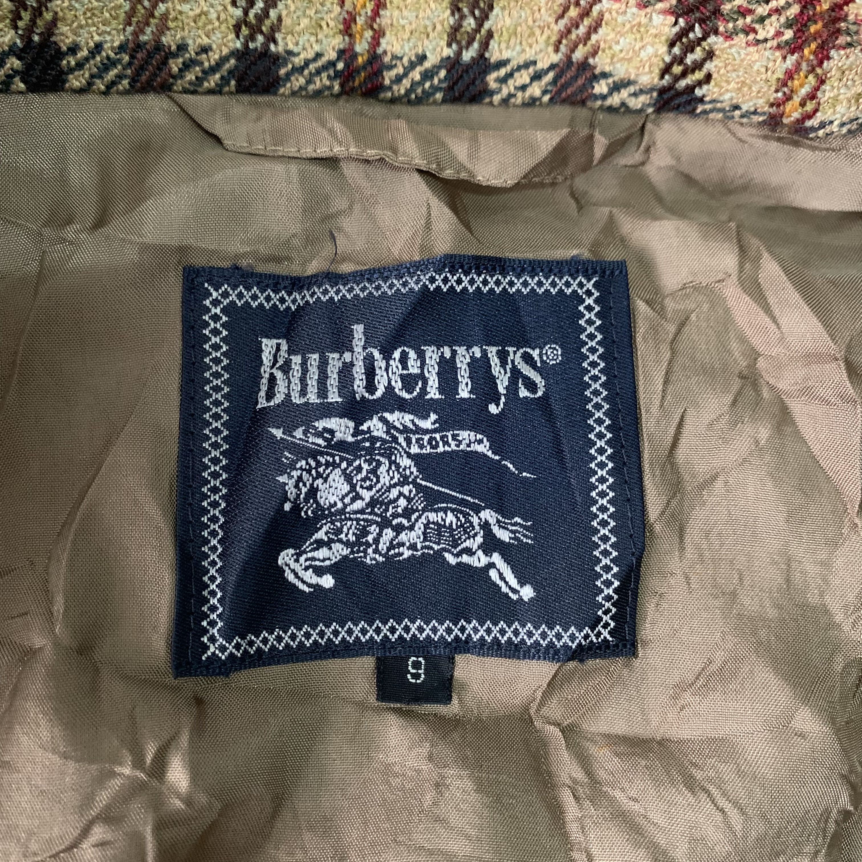 Burberry Burberrys Checkered Jacket Size M / US 6-8 / IT 42-44 - 22 Thumbnail