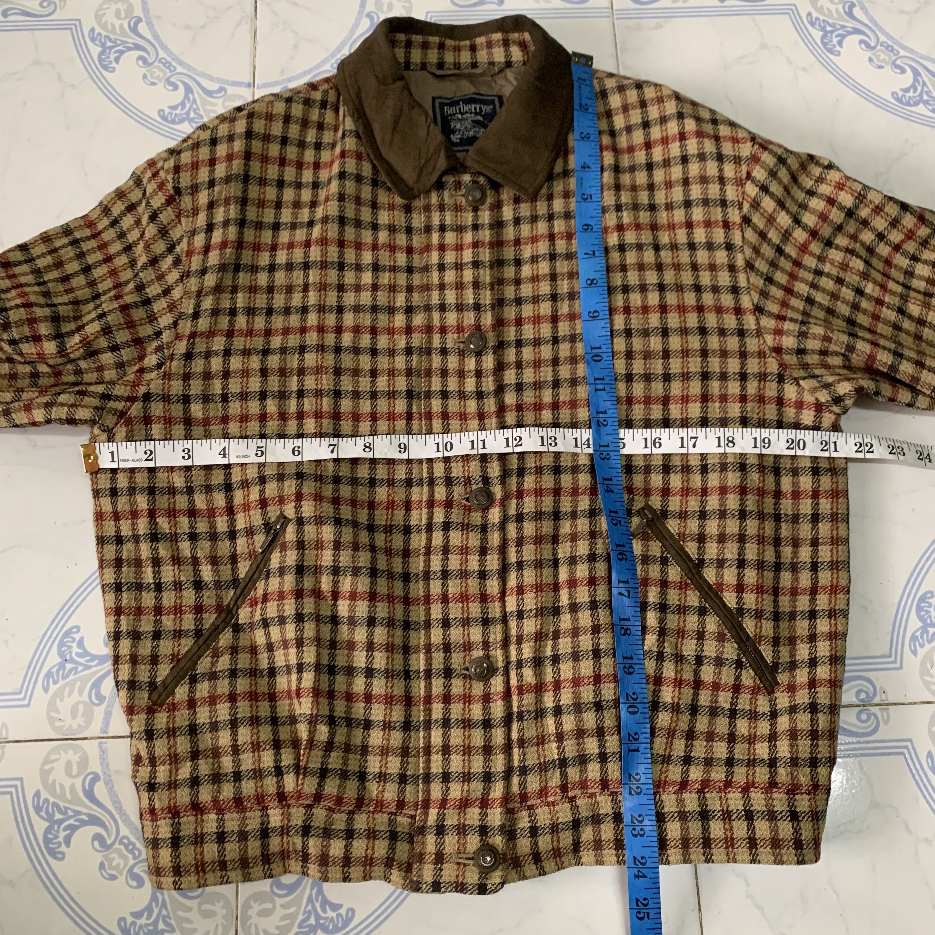 Burberry Burberrys Checkered Jacket Size M / US 6-8 / IT 42-44 - 17 Thumbnail