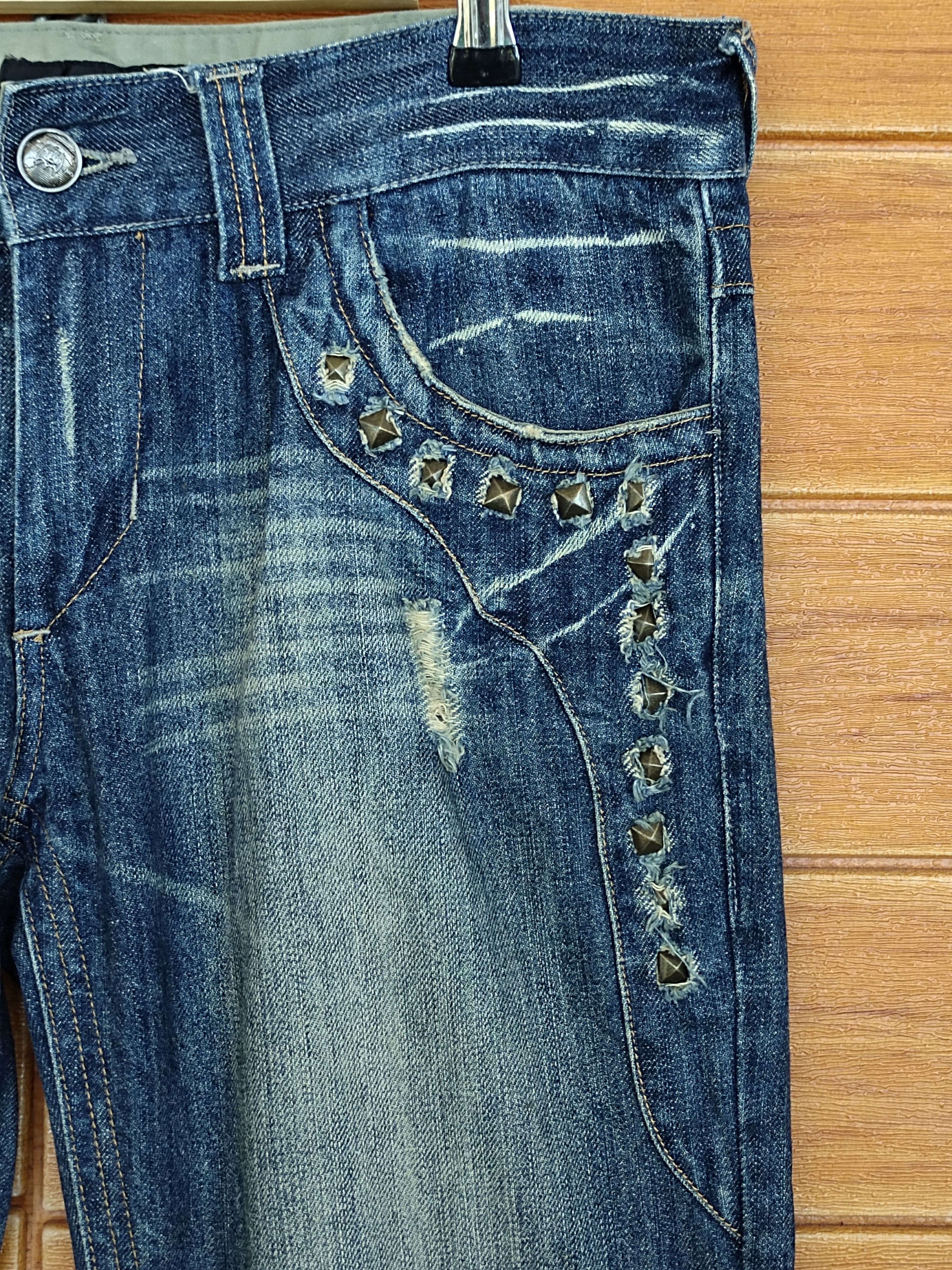 Undercover Flared Jeans Gold Rush Spark Flared Denim Jeans Size US 32 / EU 48 - 4 Thumbnail