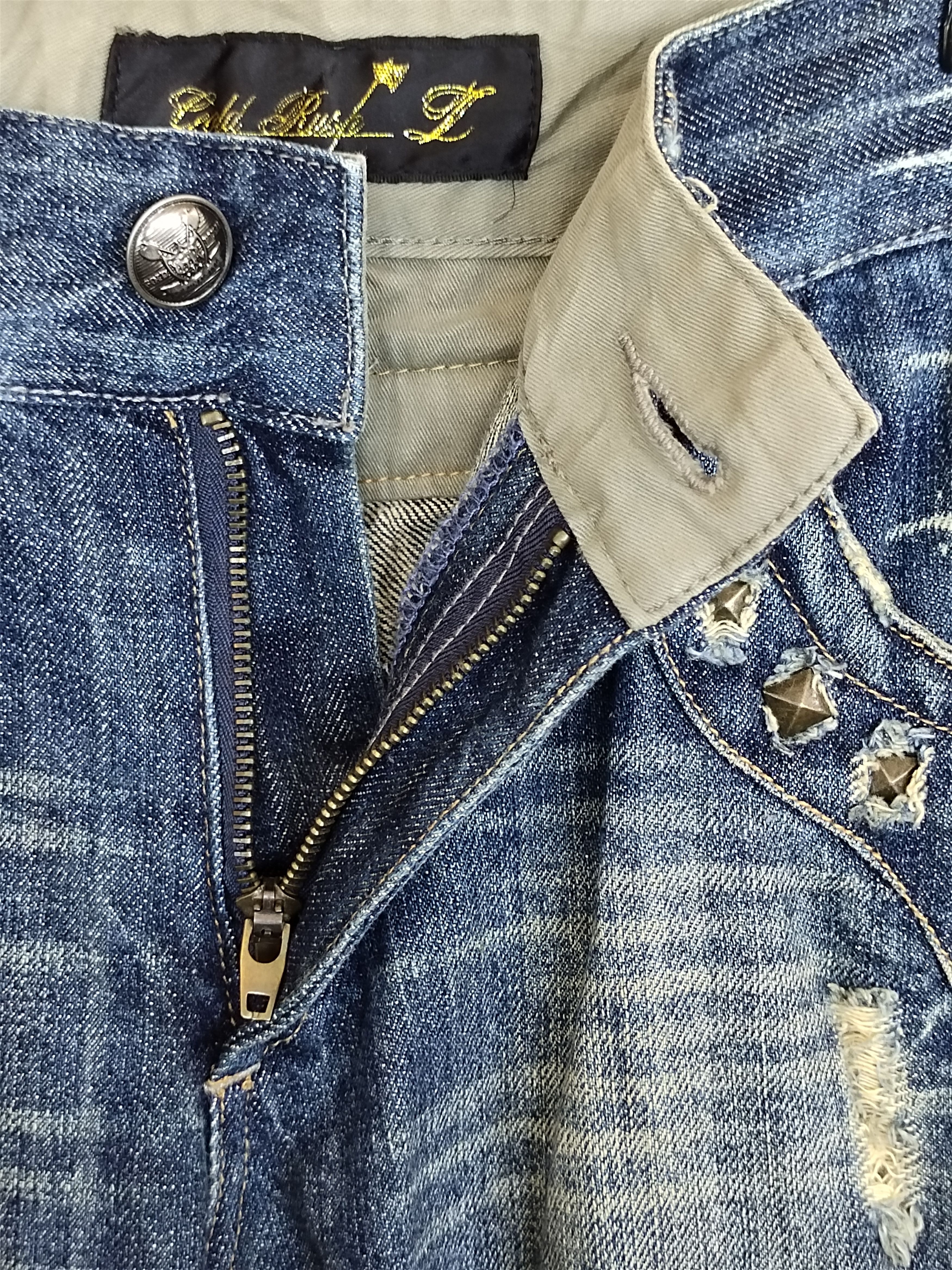 Undercover Flared Jeans Gold Rush Spark Flared Denim Jeans Size US 32 / EU 48 - 19 Thumbnail