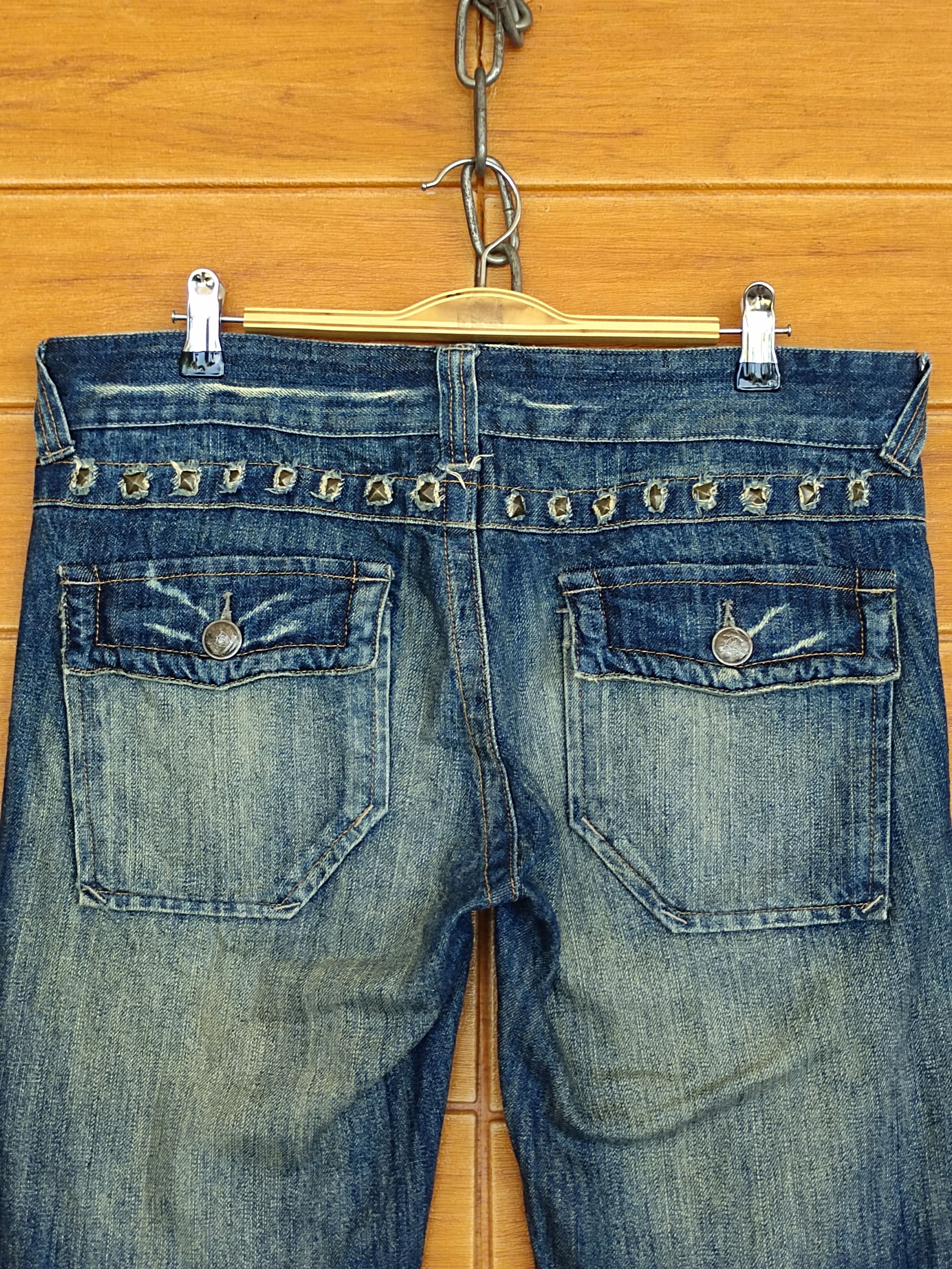 Undercover Flared Jeans Gold Rush Spark Flared Denim Jeans Size US 32 / EU 48 - 13 Thumbnail